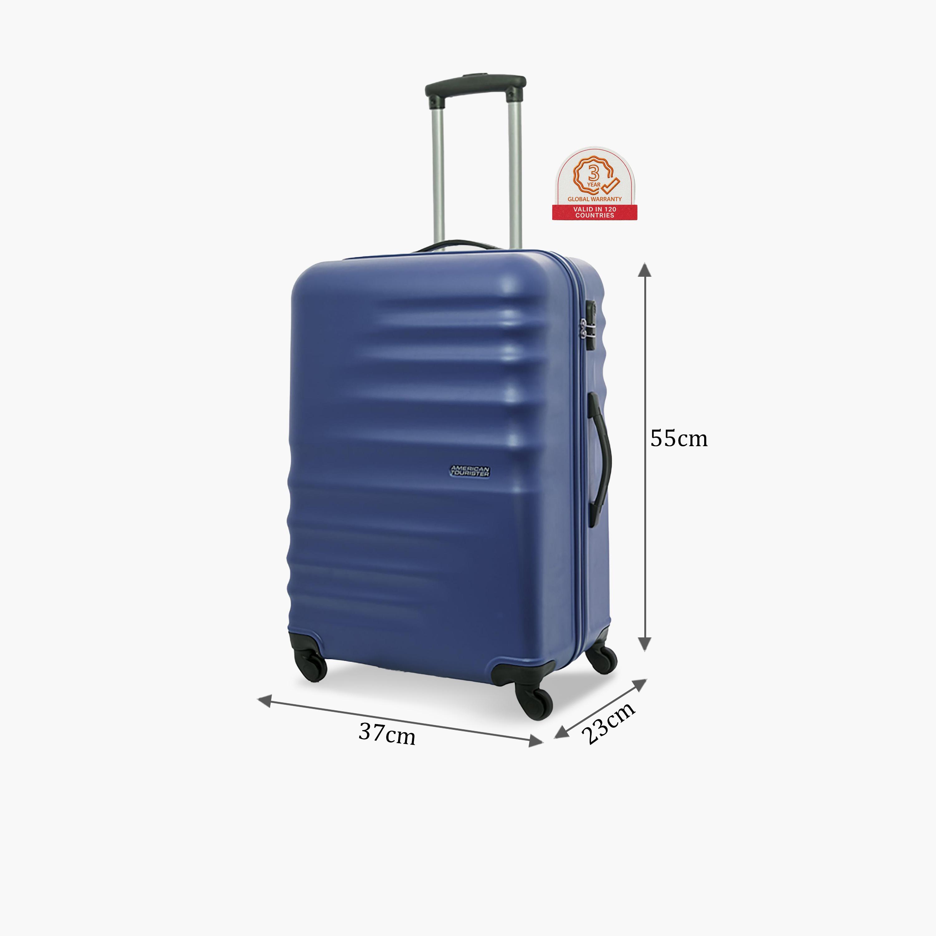 American Tourister 55CM Preston Hardside Spinner Luggage Cabin Trolley with TSA Lock Oxford Blue - AG9 61 001-travel-luggagesandbags-luggage-image-2