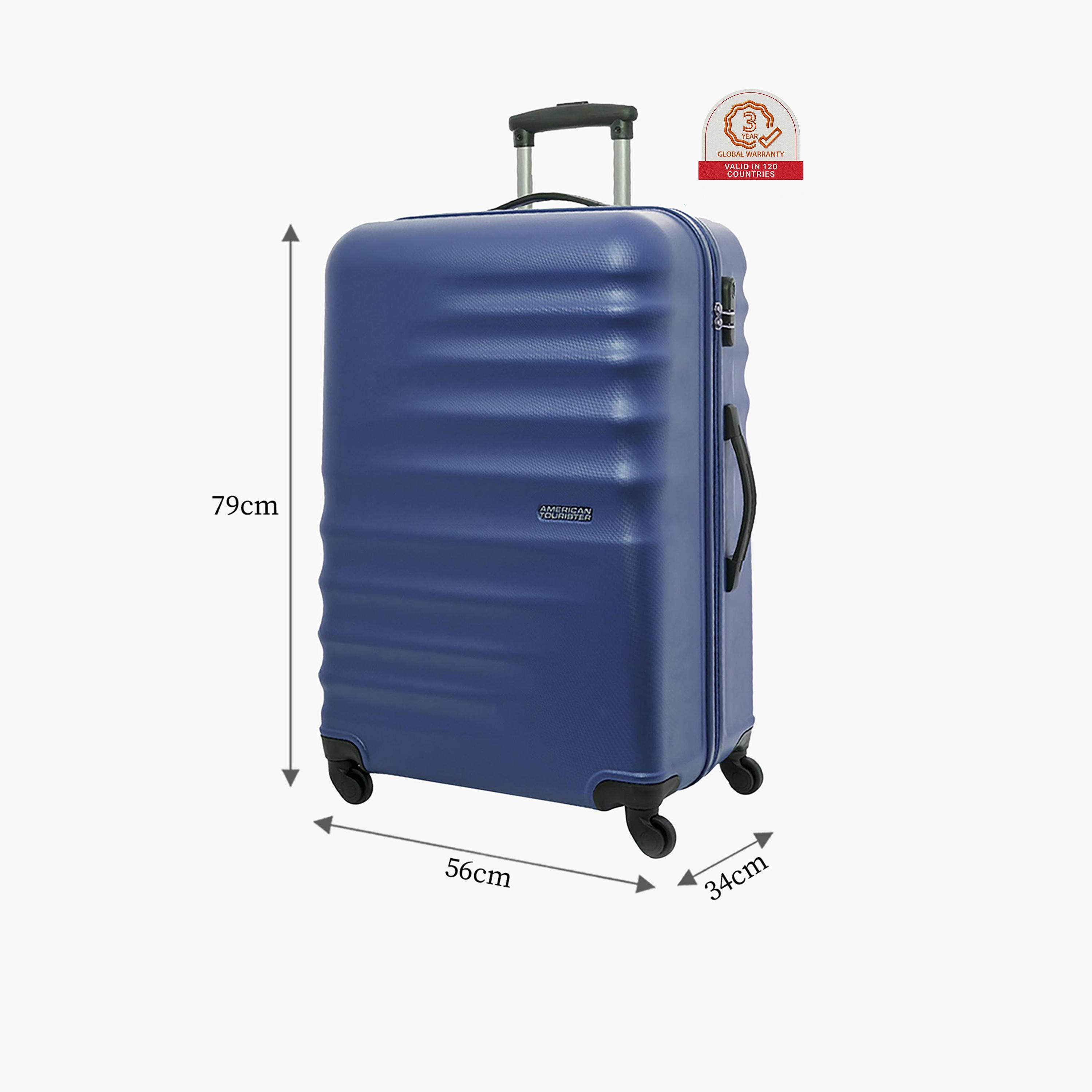 American Tourister Preston 77 CM Large Check-in Polypropylene Hardcase 4-Wheeler Spinner Trolley Bag with TSA Lock-travel-luggagesandbags-luggage-image-2