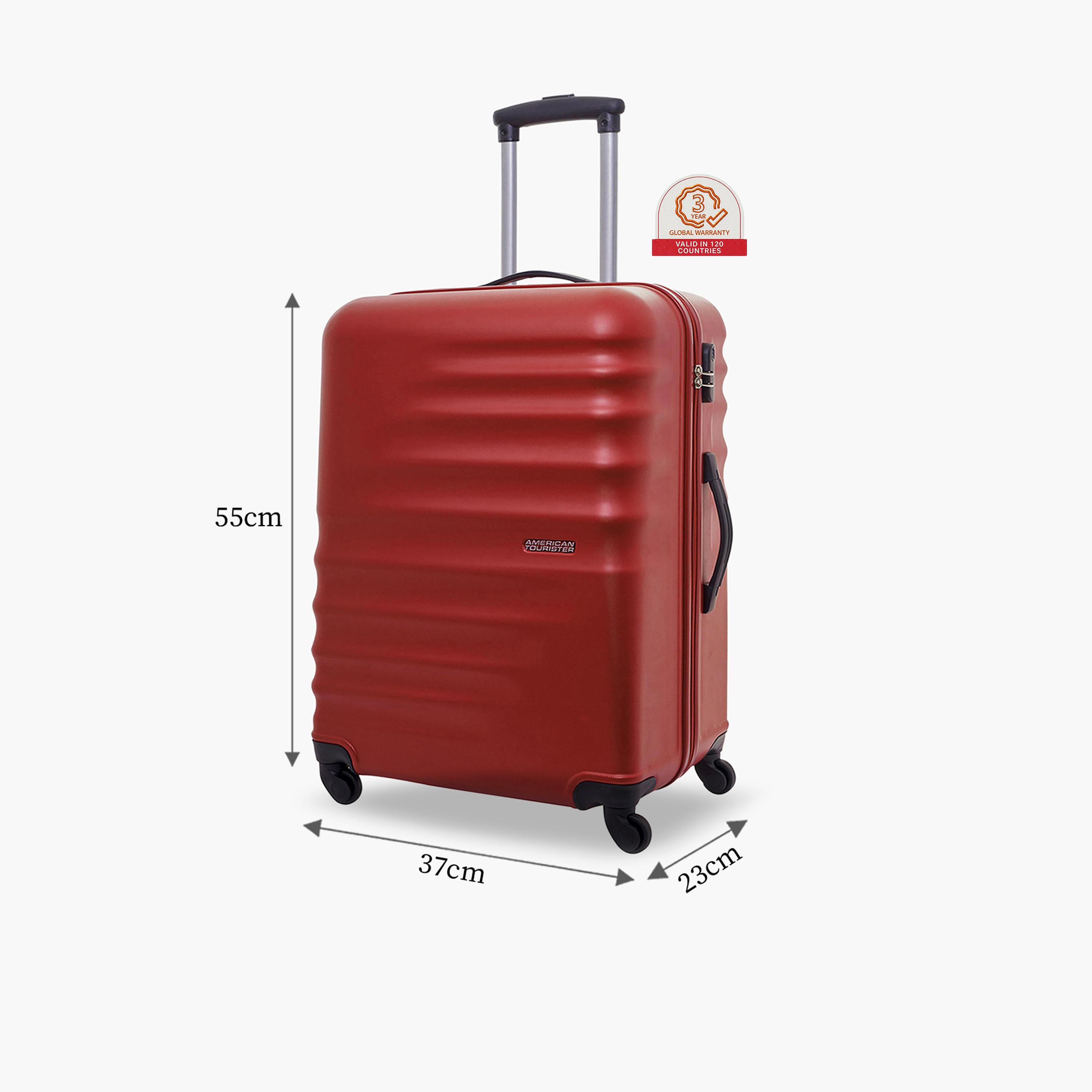American Tourister Preston 55 CM Small Cabin Polypropylene Hardcase 4-Wheeler Spinner Trolley Bag with TSA Lock-travel-luggagesandbags-luggage-image-2