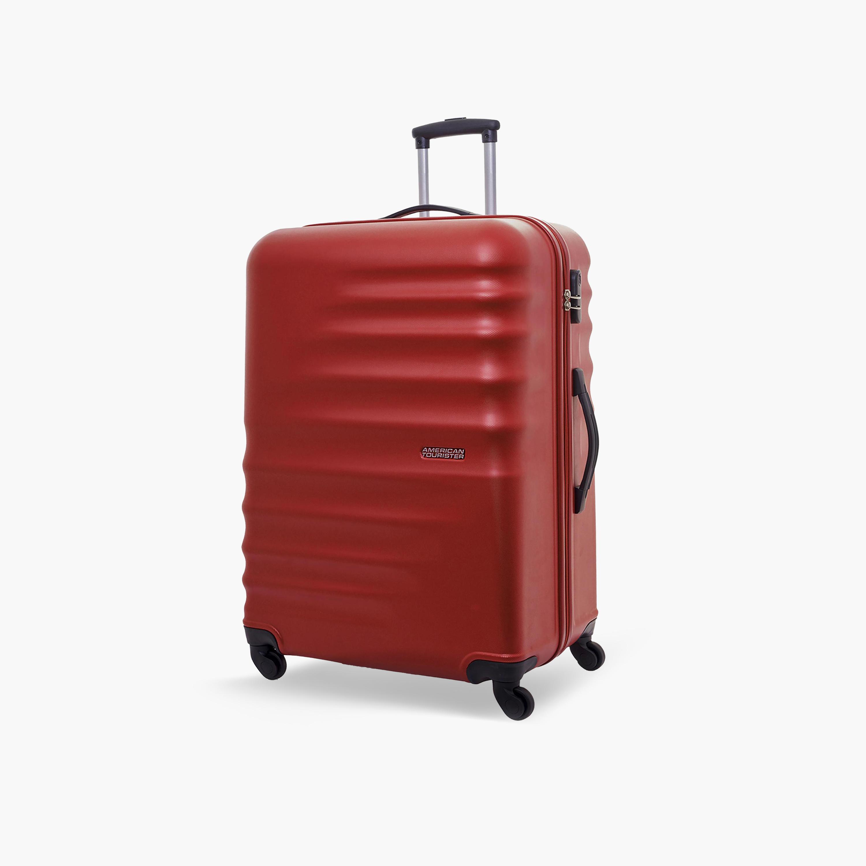 American Tourister Preston 67 CM Medium Check-in Polypropylene Hardcase 4-Wheeler Spinner Trolley Bag with TSA Lock-travel-luggagesandbags-luggage-image-1