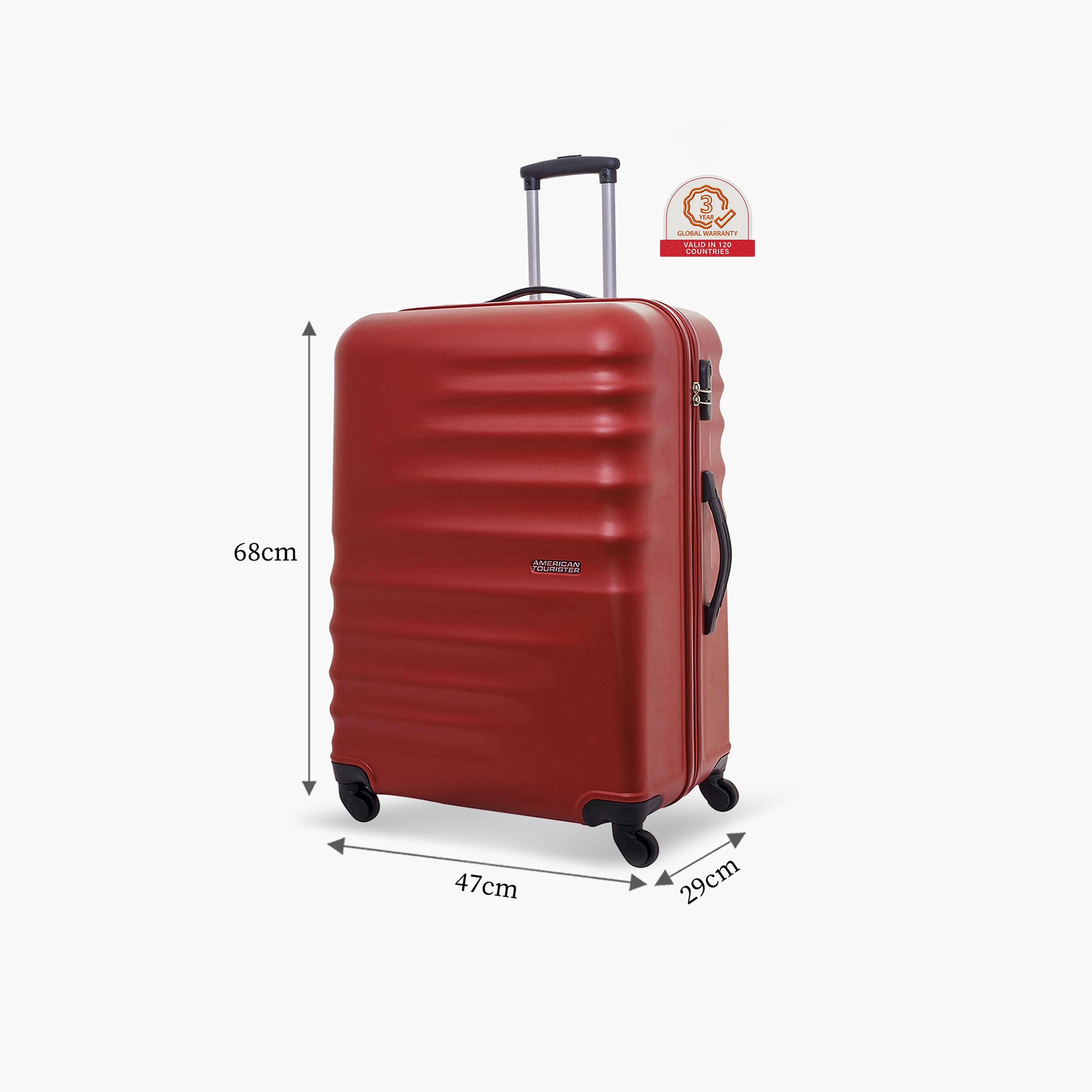 American Tourister Preston 67 CM Medium Check-in Polypropylene Hardcase 4-Wheeler Spinner Trolley Bag with TSA Lock-travel-luggagesandbags-luggage-image-2