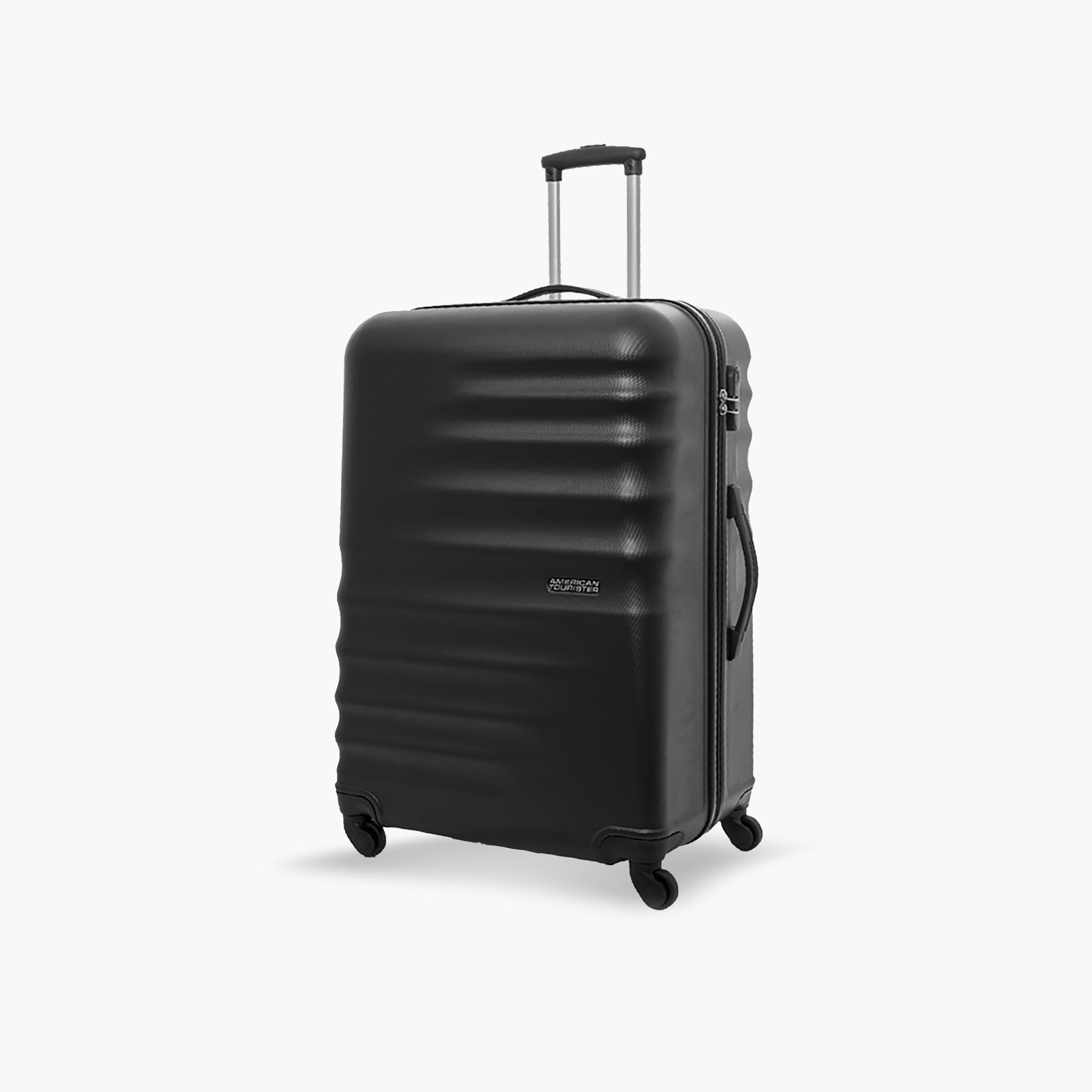 American Tourister 67CM Preston Hardside Spinner Luggage Trolley with TSA Lock Black - AG9 09 002-travel-luggagesandbags-luggage-image-1