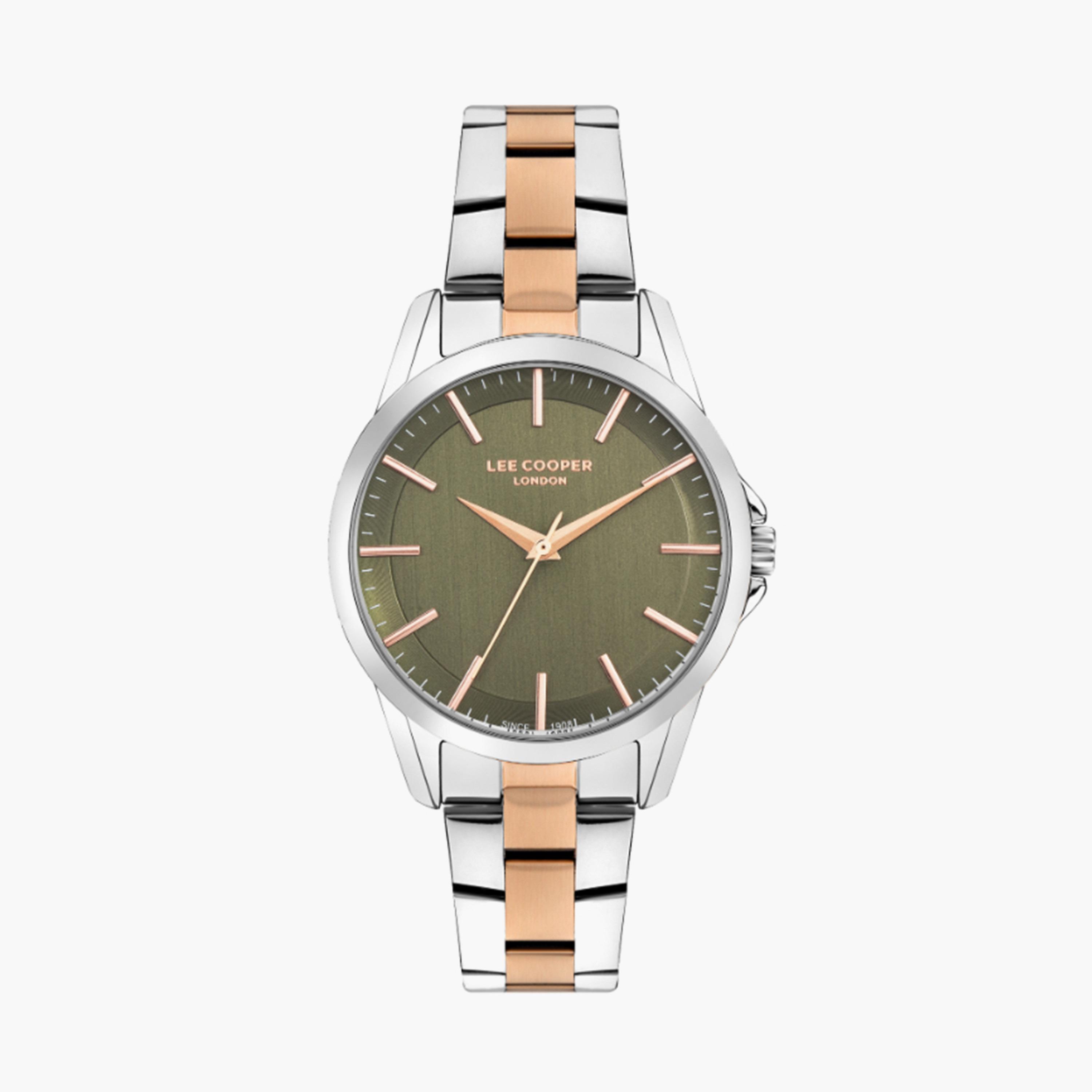 لي كوبر- ساعة للنساء 34 مم معدنية تناظرية بلونين | LC07923.570-women-watchesandjewellery-watches-image-1