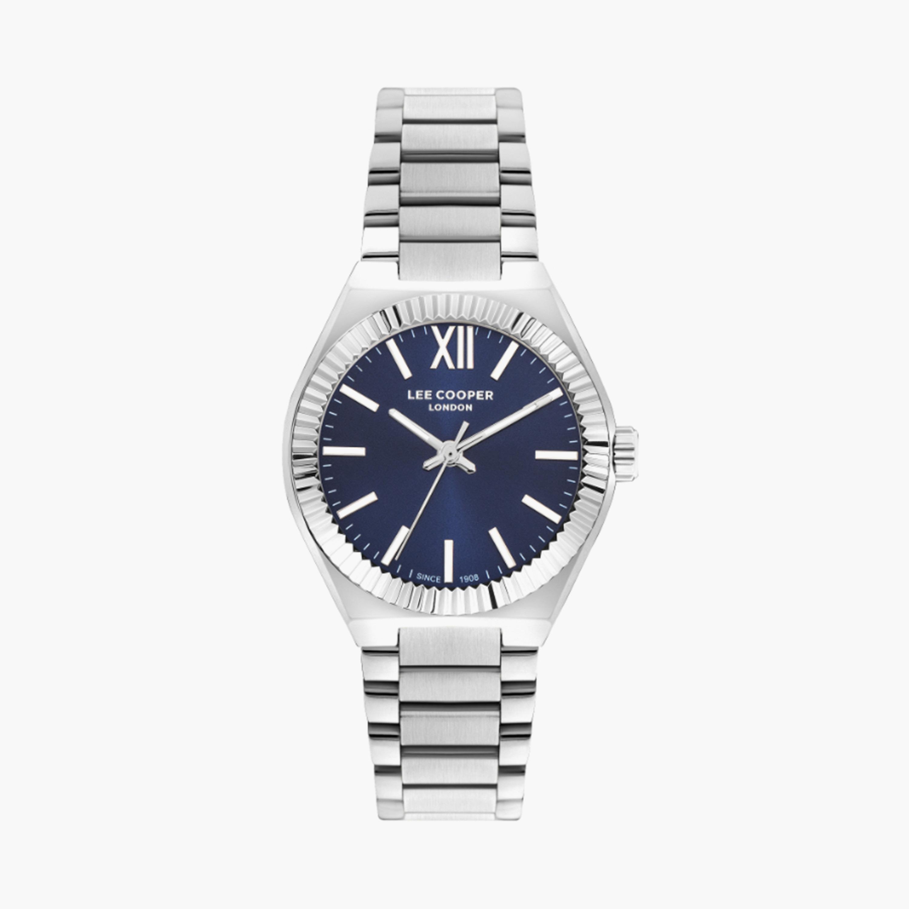 لي كوبر- ساعة  للنساء 33 مم  فضية تناظرية معدنية | LC07970.390-men-watchesandjewellery-watches-image-1