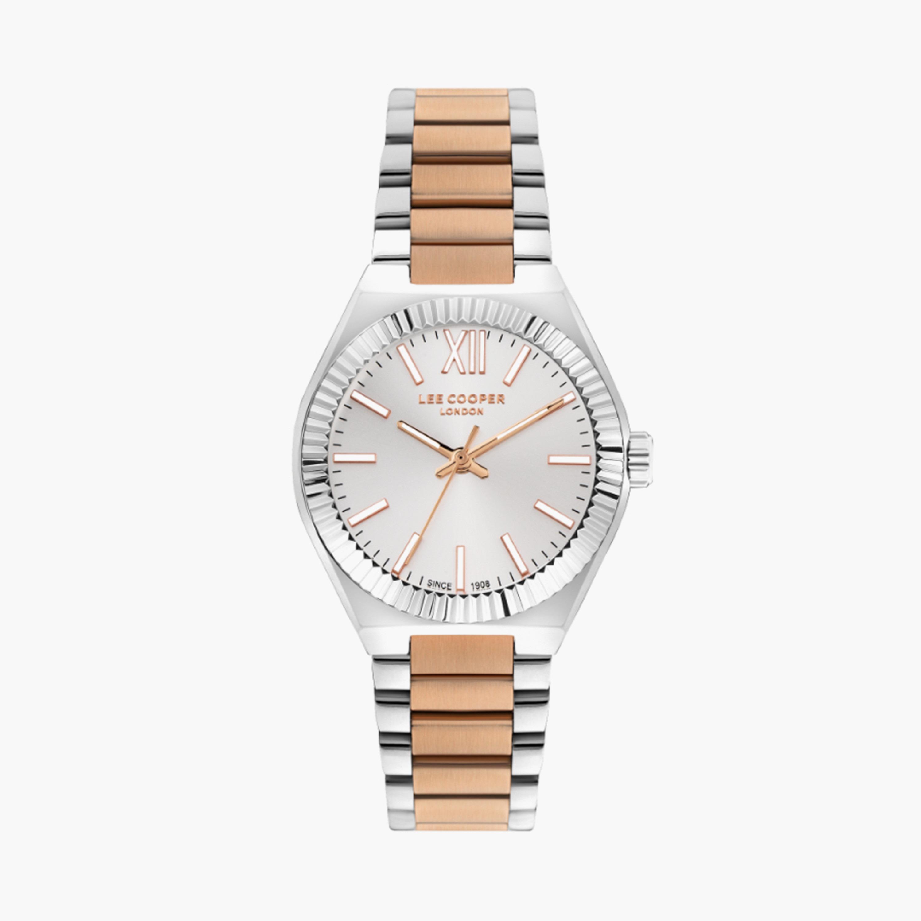 لي كوبر- ساعة  للسيدات 33 مم  تناظرية معدنية بلونين | LC07970.530-women-watchesandjewellery-watches-image-1