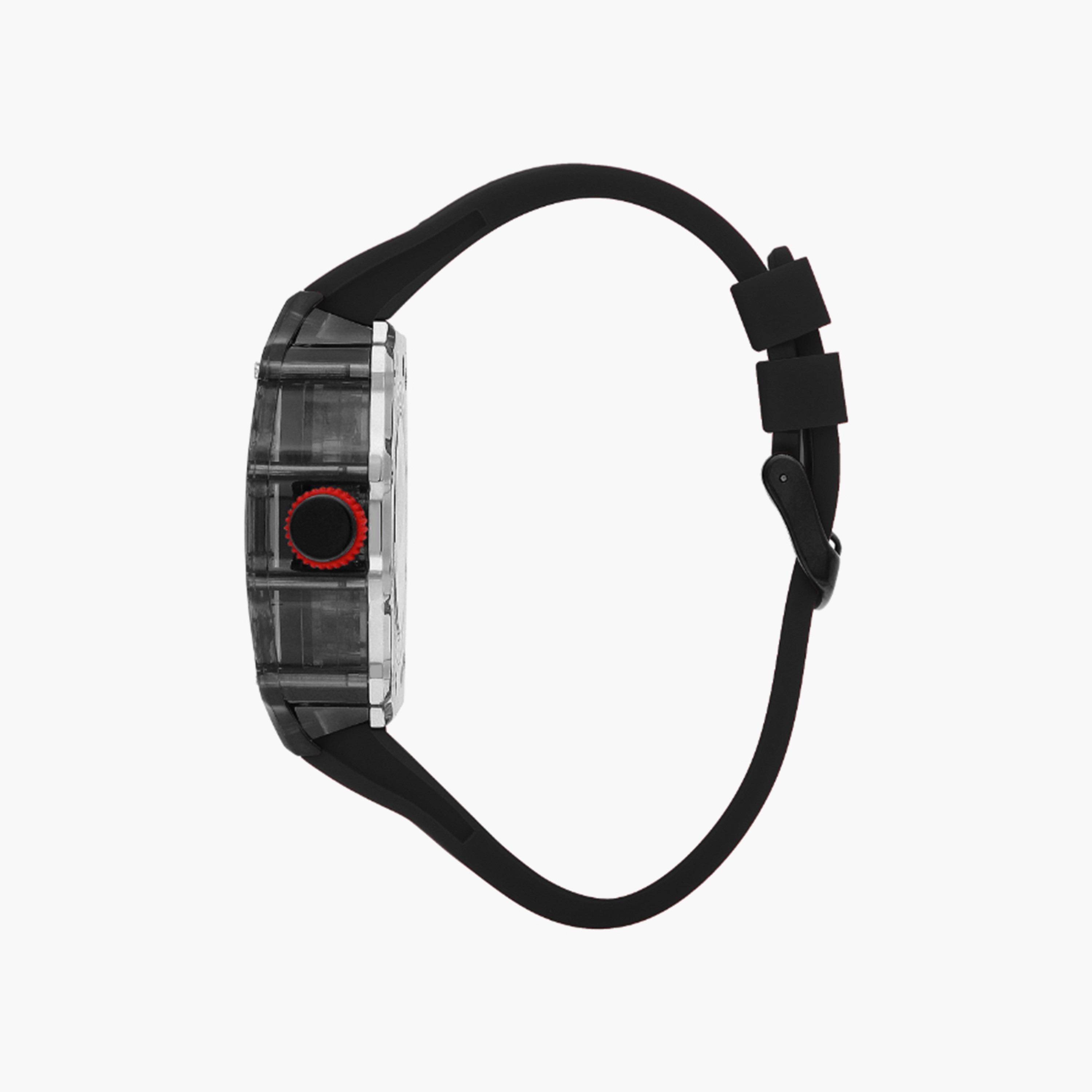 لي كوبر- ساعة  للرجال 45 مم  بسوار سيليكون أوتوماتيكي أسود | LC07980.651-men-watchesandjewellery-watches-image-2
