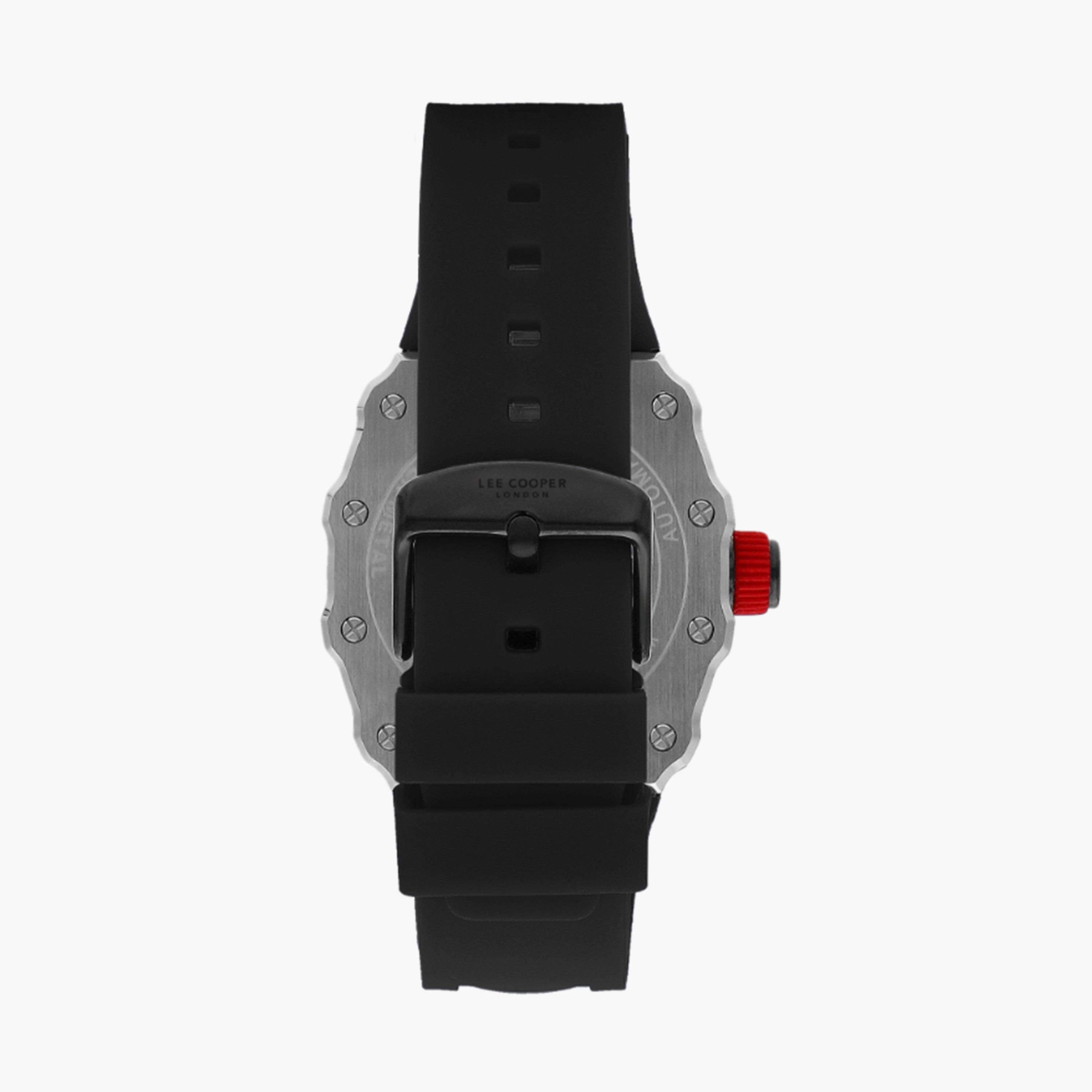 لي كوبر- ساعة  للرجال 45 مم  بسوار سيليكون أوتوماتيكي أسود | LC07980.651-men-watchesandjewellery-watches-image-3