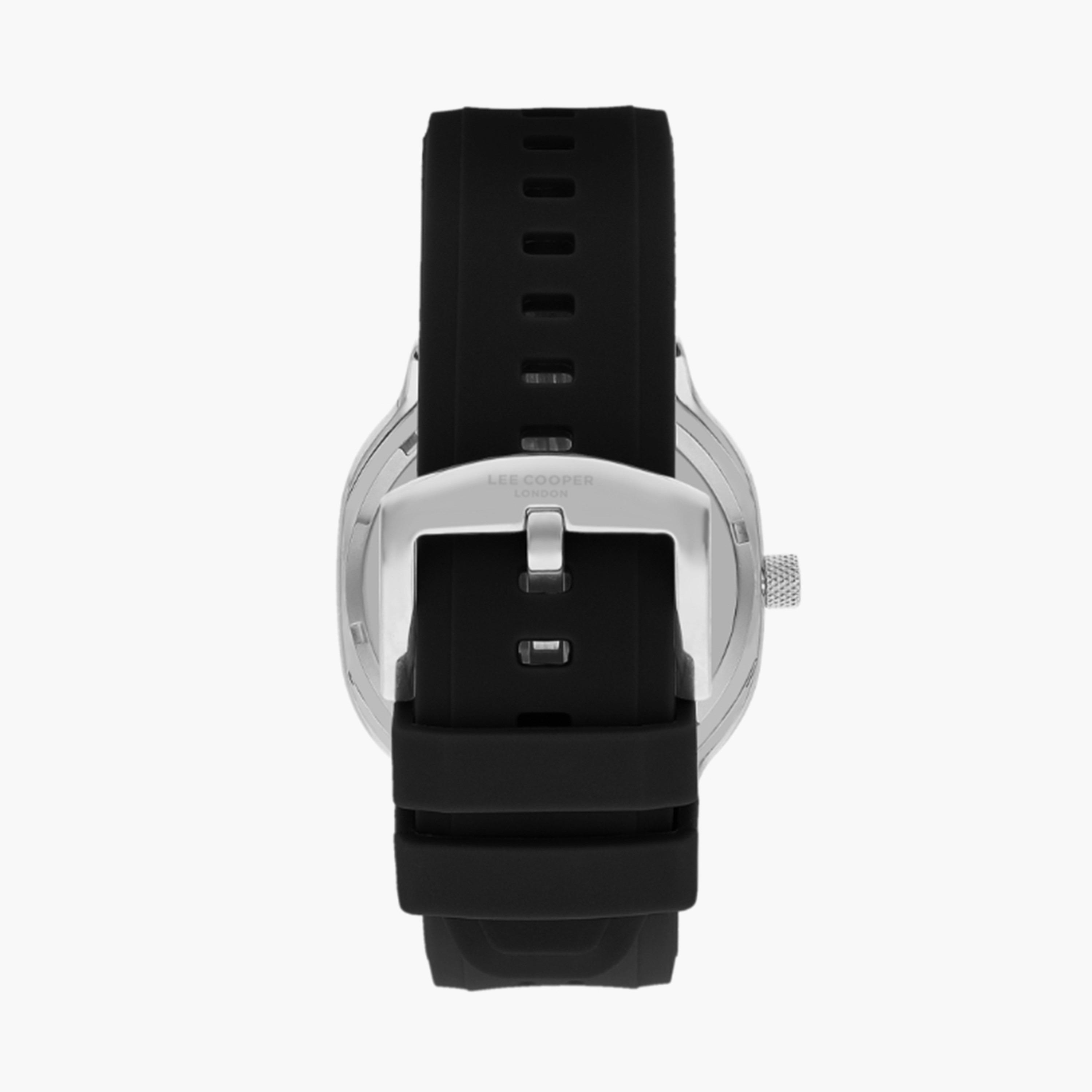 لي كوبر- ساعة  للرجال 44 مم  تناظرية بسوار سيليكون أسود | LC07973.351-men-watchesandjewellery-watches-image-3