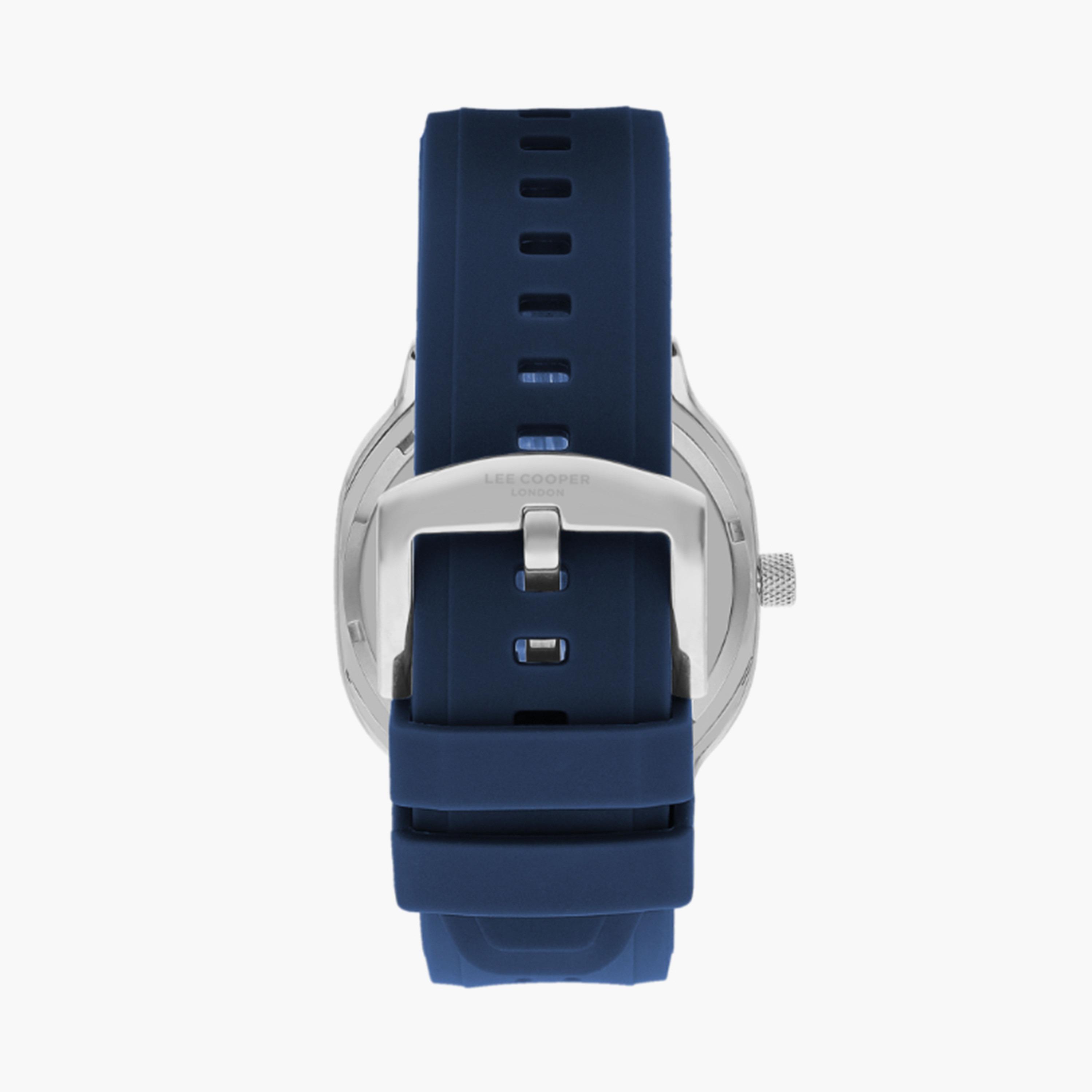 لي كوبر- ساعة  للرجال 44 مم  تناظرية بسوار سيليكون باللون الأزرق | LC07973.399-men-watchesandjewellery-watches-image-3