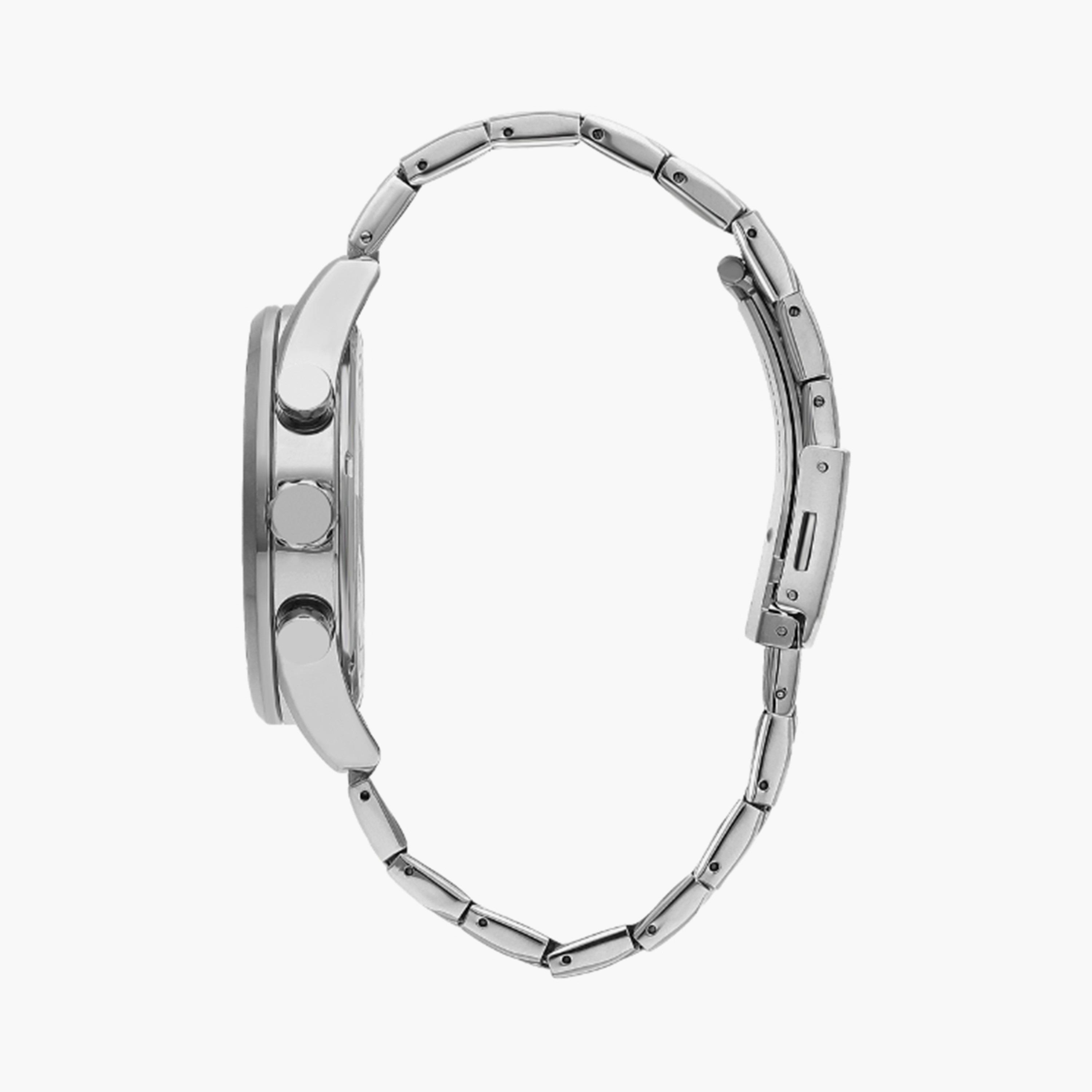 لي كوبر- ساعة  للرجال 44 مم  فضية كرونوغراف معدنية | LC07986.390-men-watchesandjewellery-watches-image-2
