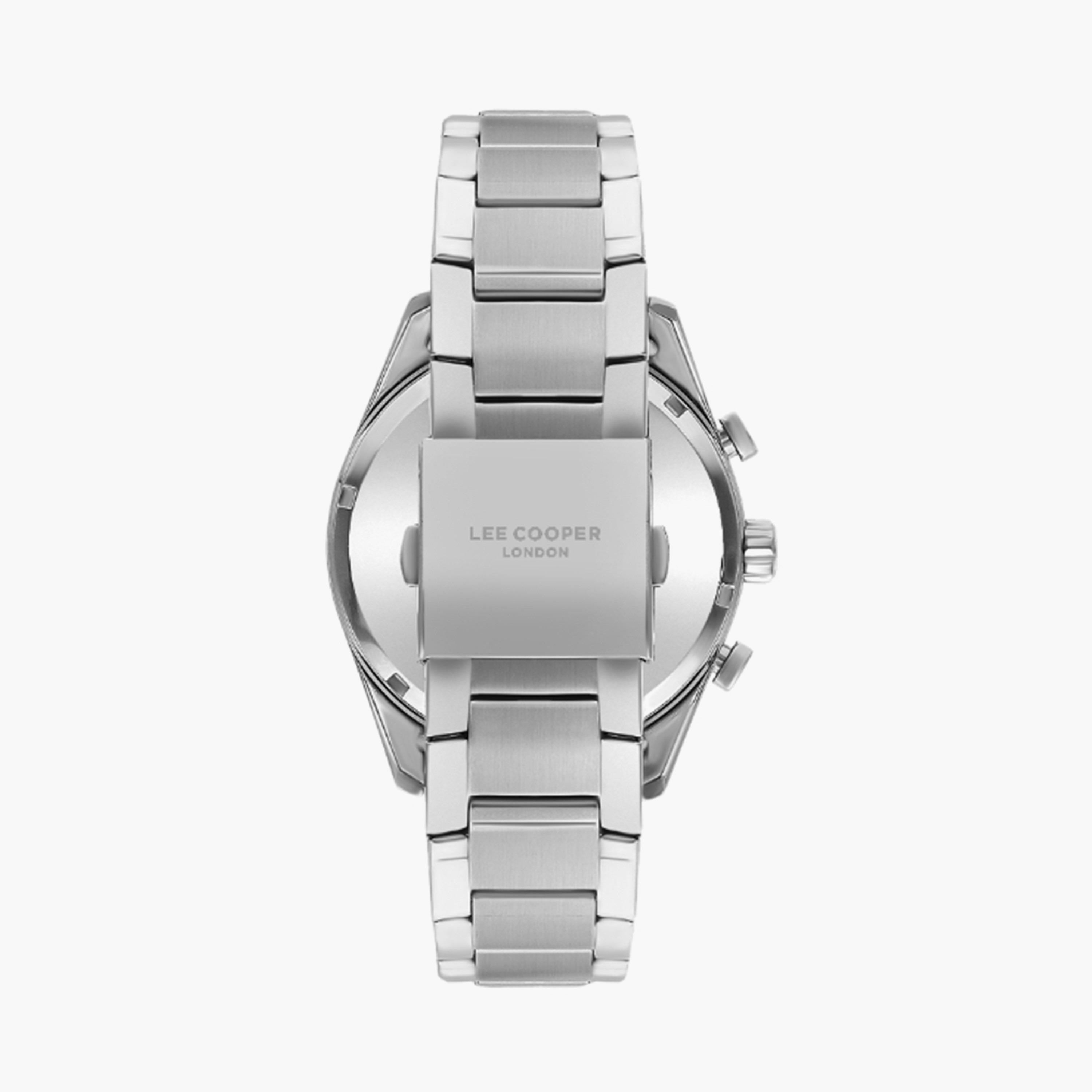 لي كوبر- ساعة  للرجال 44 مم  فضية كرونوغراف معدنية | LC07986.390-men-watchesandjewellery-watches-image-3