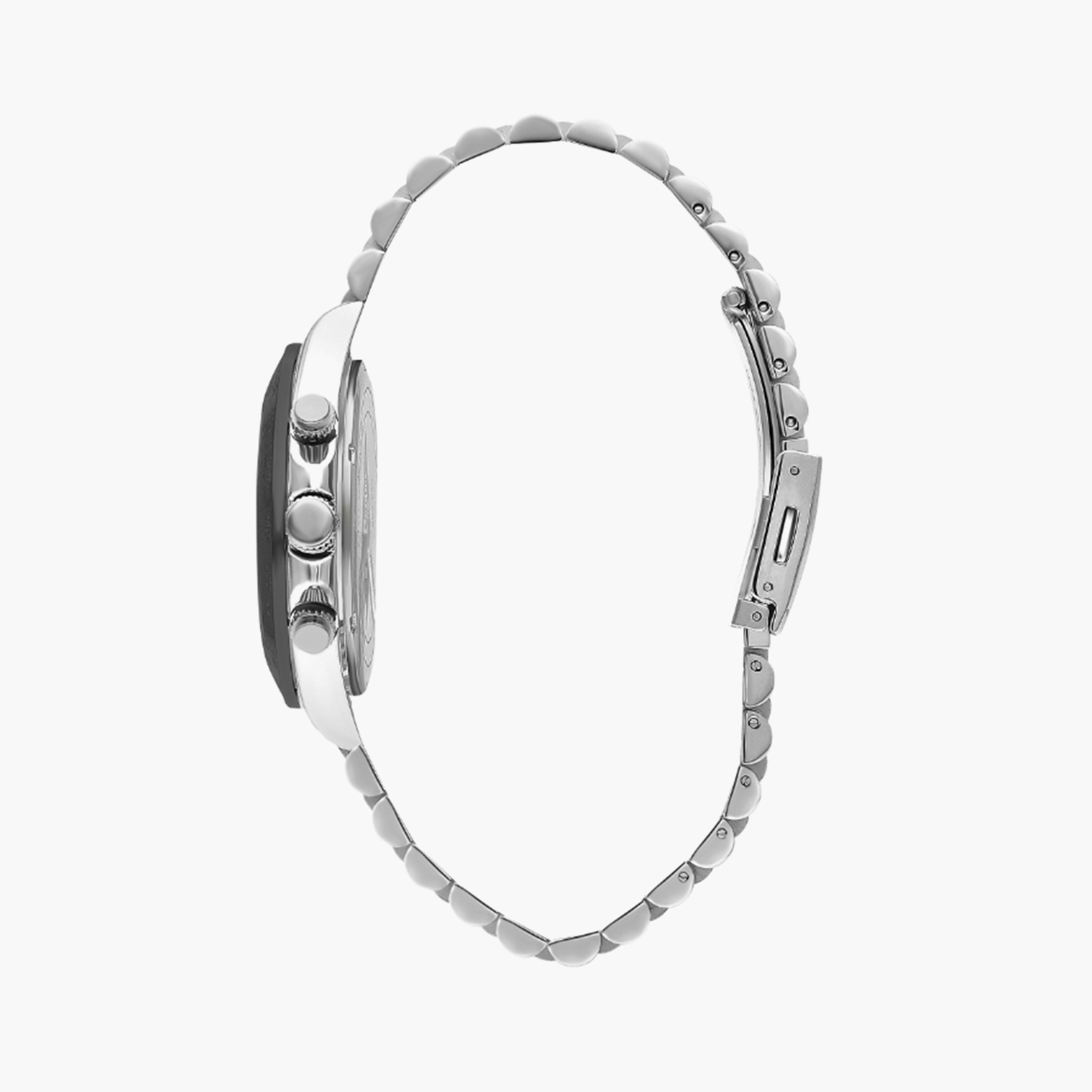 Lee Cooper Men's 43MM Silver Chronograph Metal Watch | LC07963.300-men-watchesandjewellery-watches-image-2