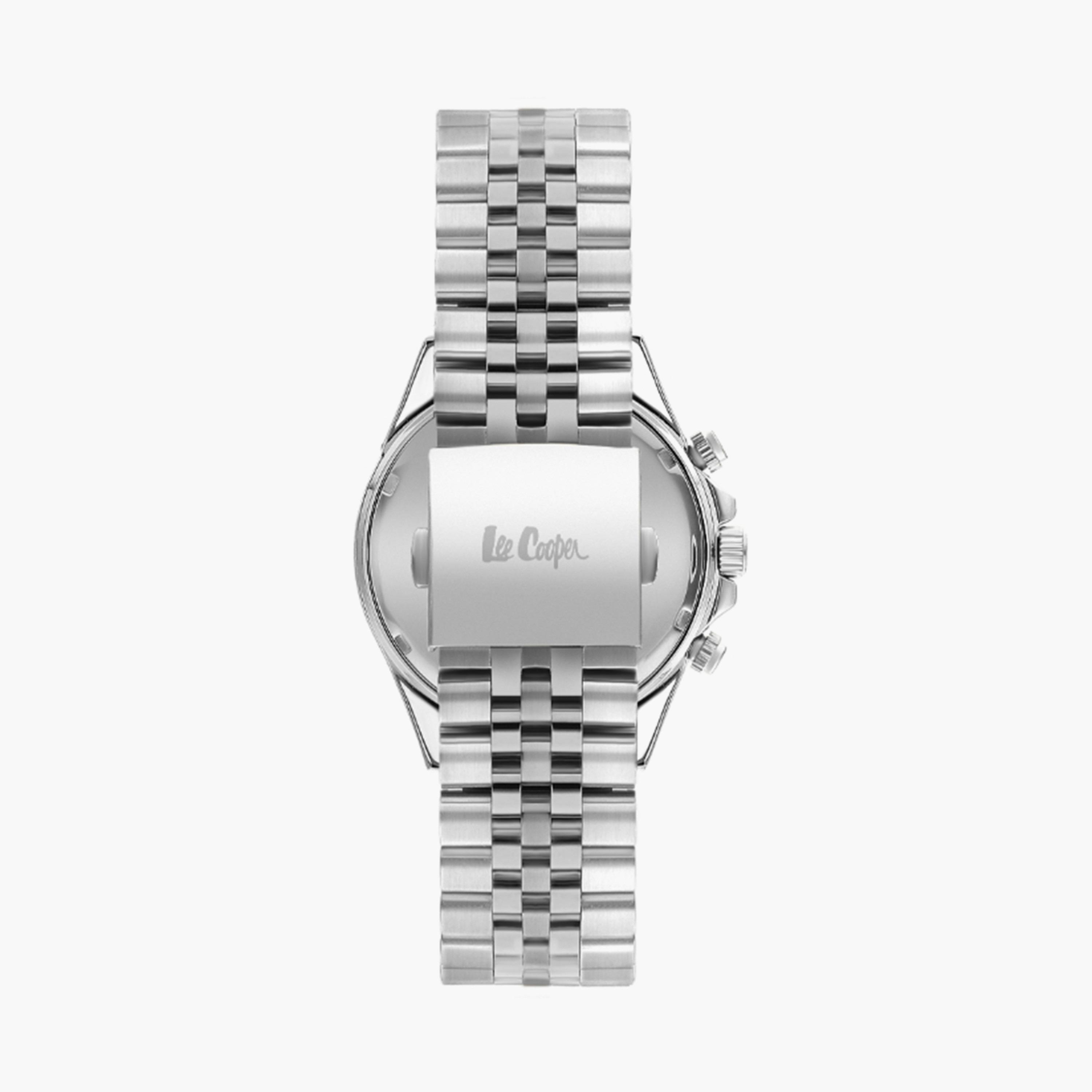 Lee Cooper Men's 43MM Silver Chronograph Metal Watch | LC07963.300-men-watchesandjewellery-watches-image-3