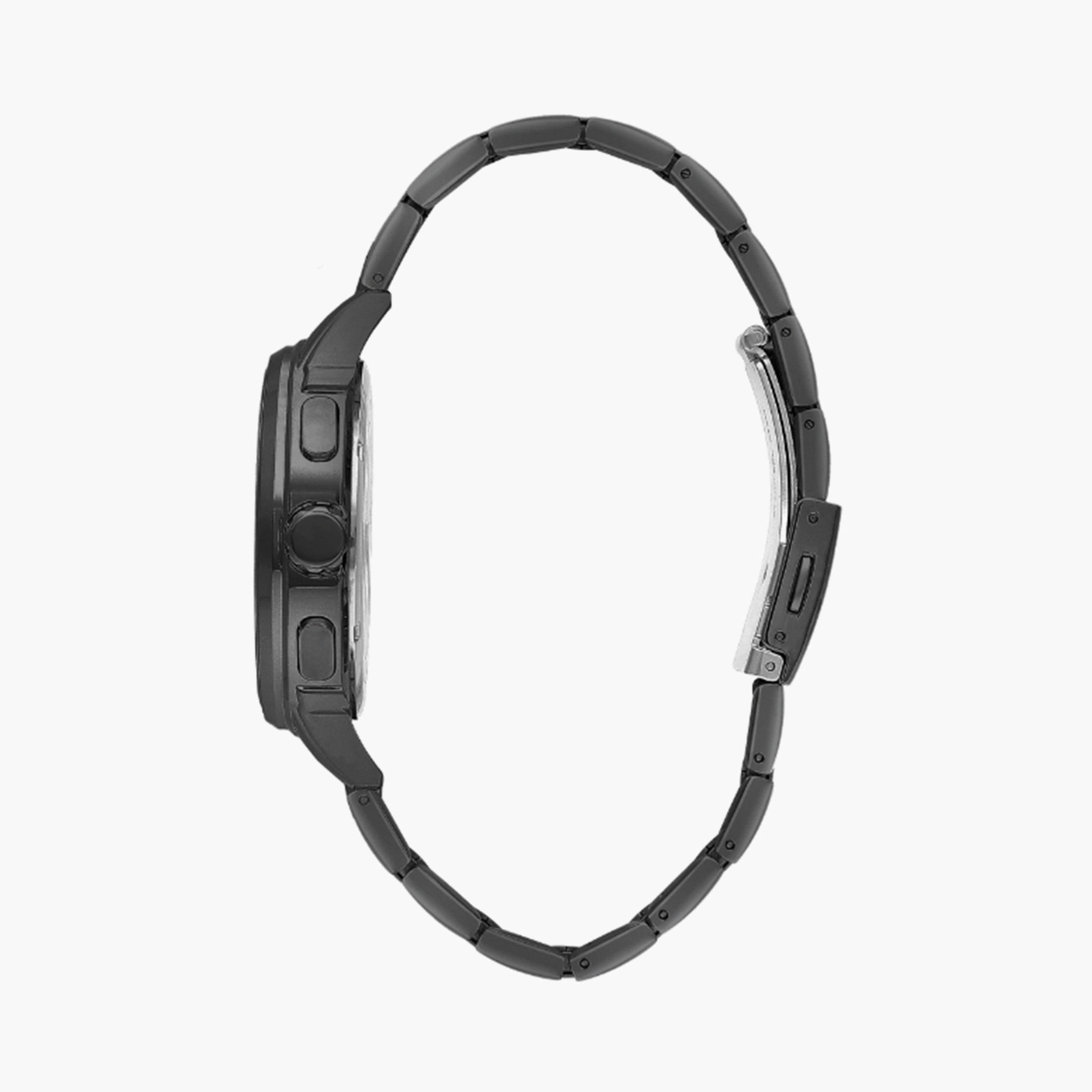 لي كوبر- ساعة  للرجال 44 مم  رمادية كرونوغراف معدنية | LC07925.090-men-watchesandjewellery-watches-image-2