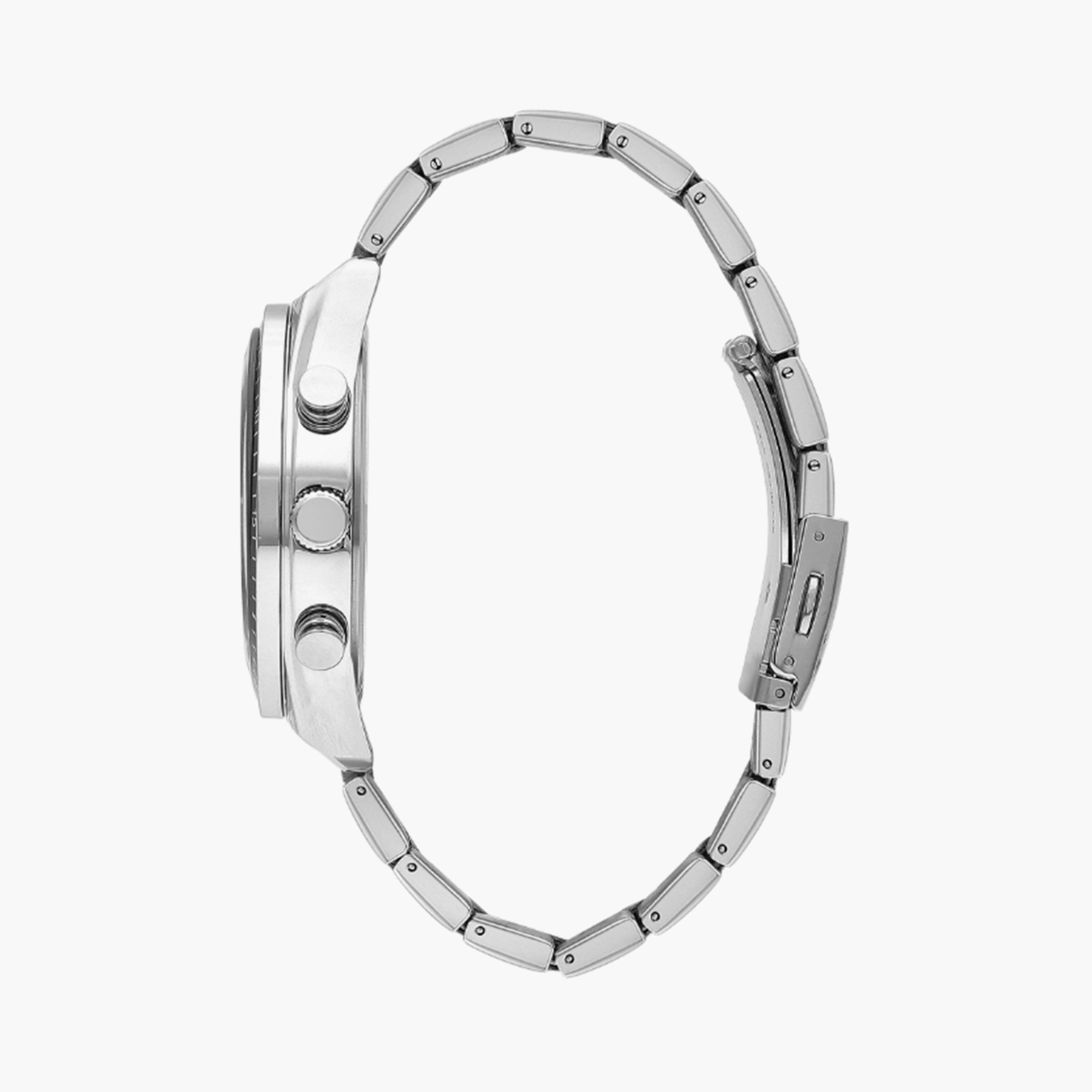 لي كوبر- ساعة  للرجال 45 مم  فضية كرونوغراف معدنية | LC07949.380-men-watchesandjewellery-watches-image-2