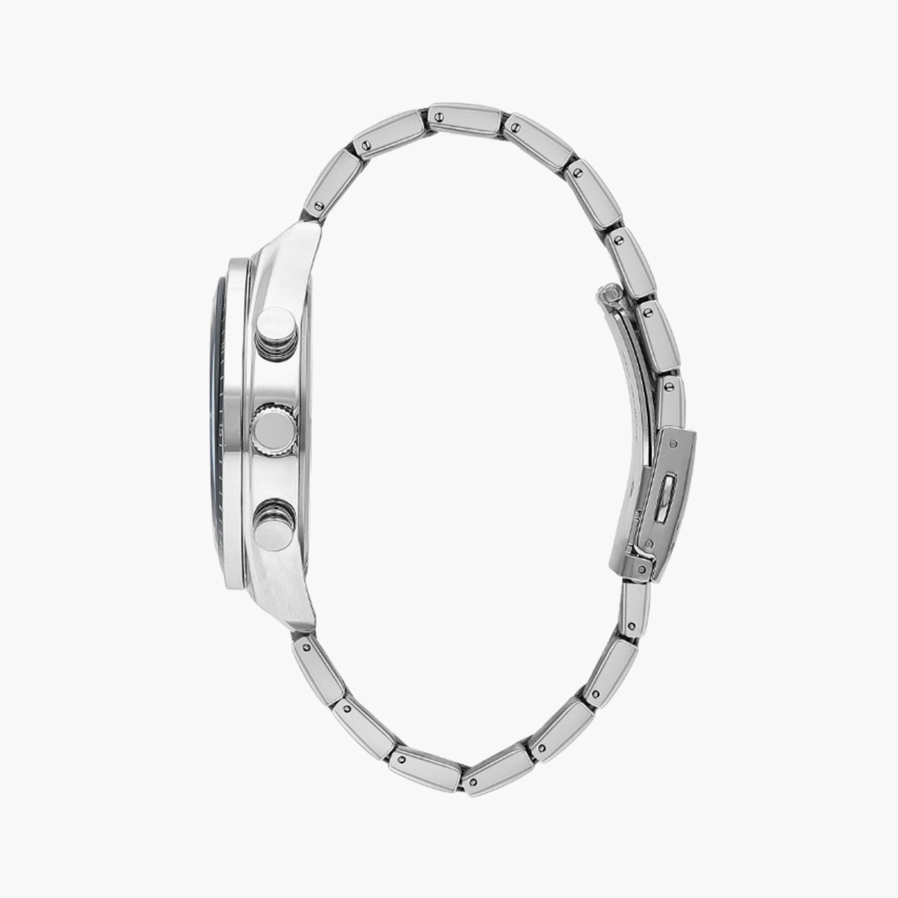 لي كوبر- ساعة  للرجال 45 مم  فضية كرونوغراف معدنية | LC07949.370-men-watchesandjewellery-watches-image-2