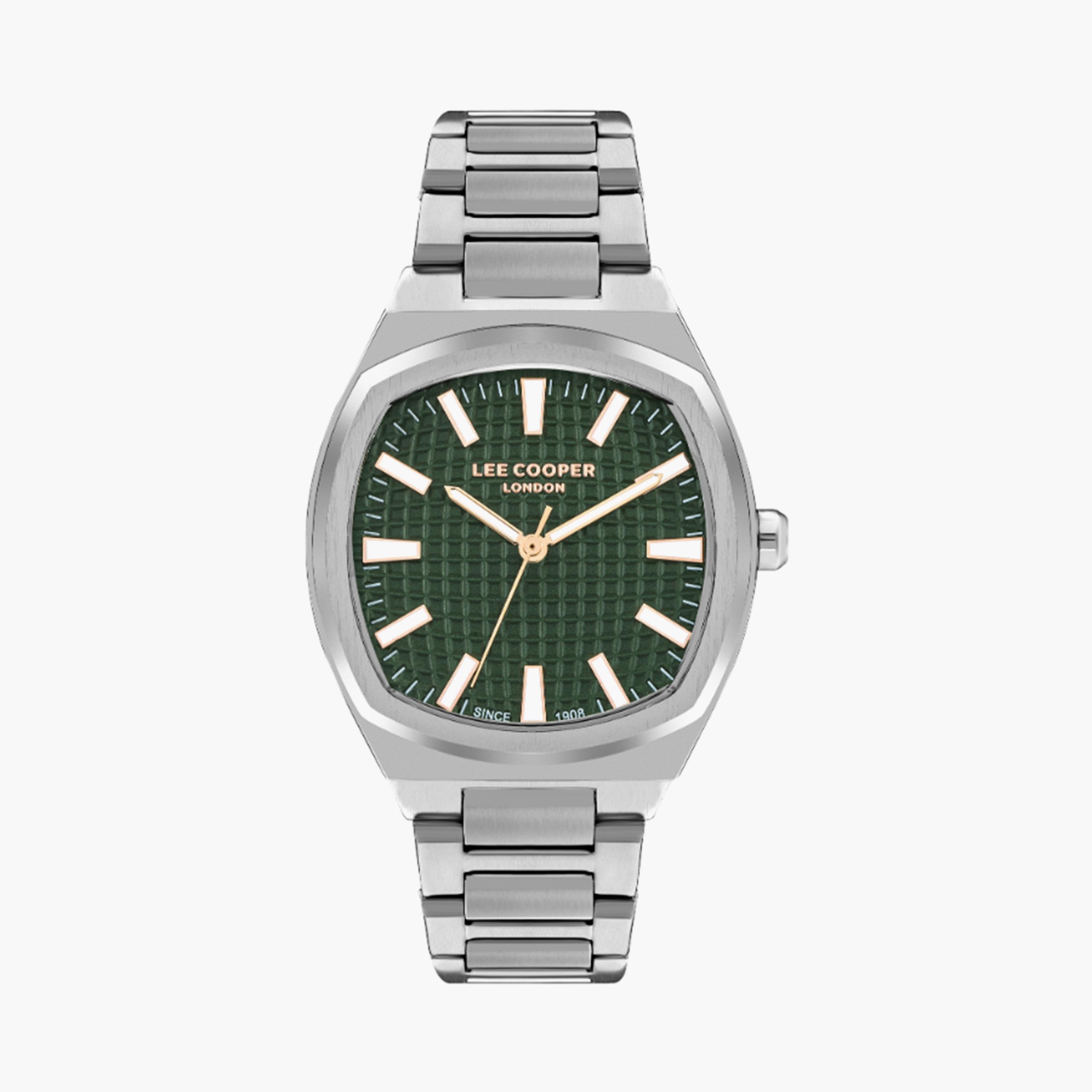 لي كوبر- ساعة  للرجال 42 مم  فضية تناظرية معدنية | LC07984.370-men-watchesandjewellery-watches-image-1