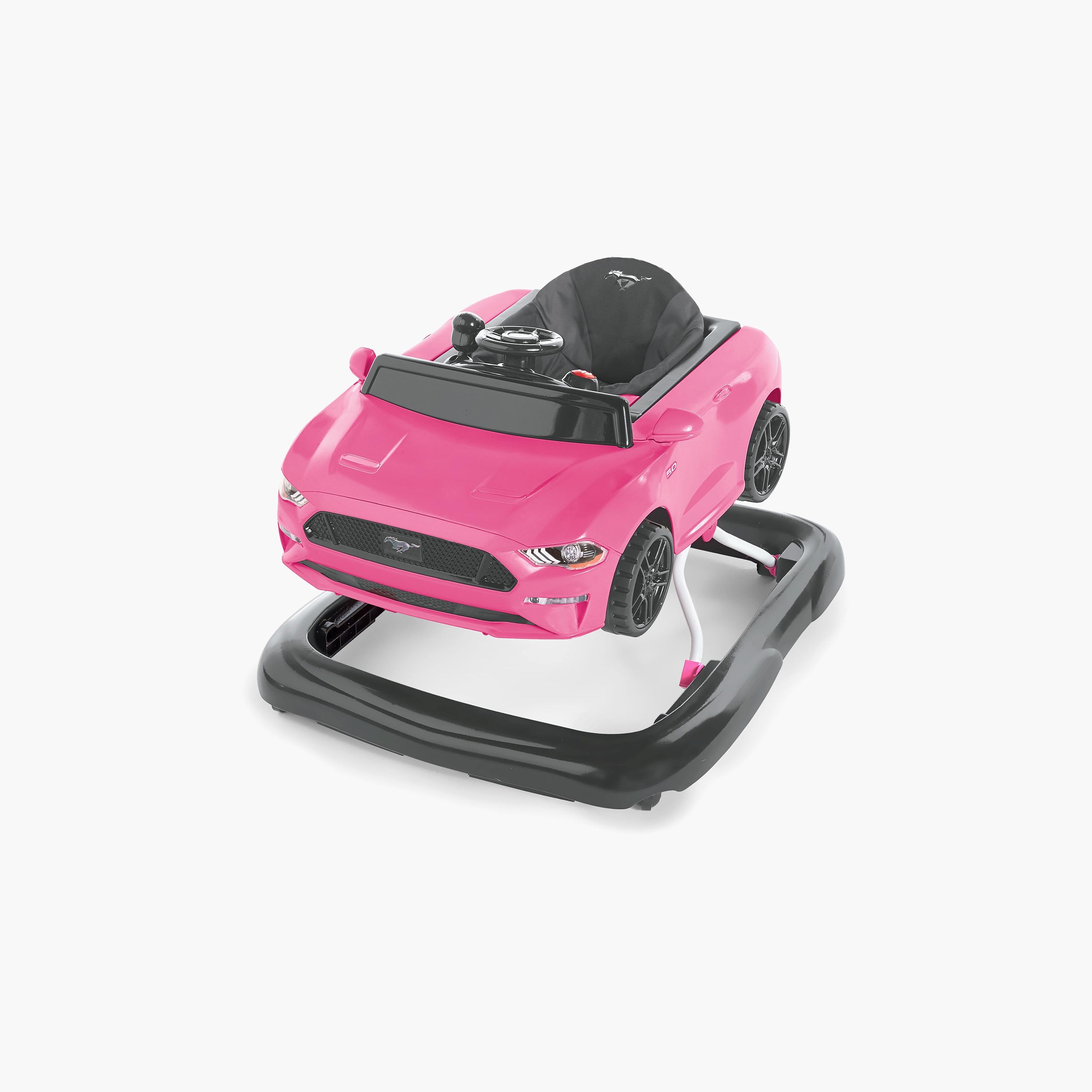 Bright Starts Ford Mustang 4-In-1 Activity Walker - Pink-baby-infantactivity-walkers-image-1