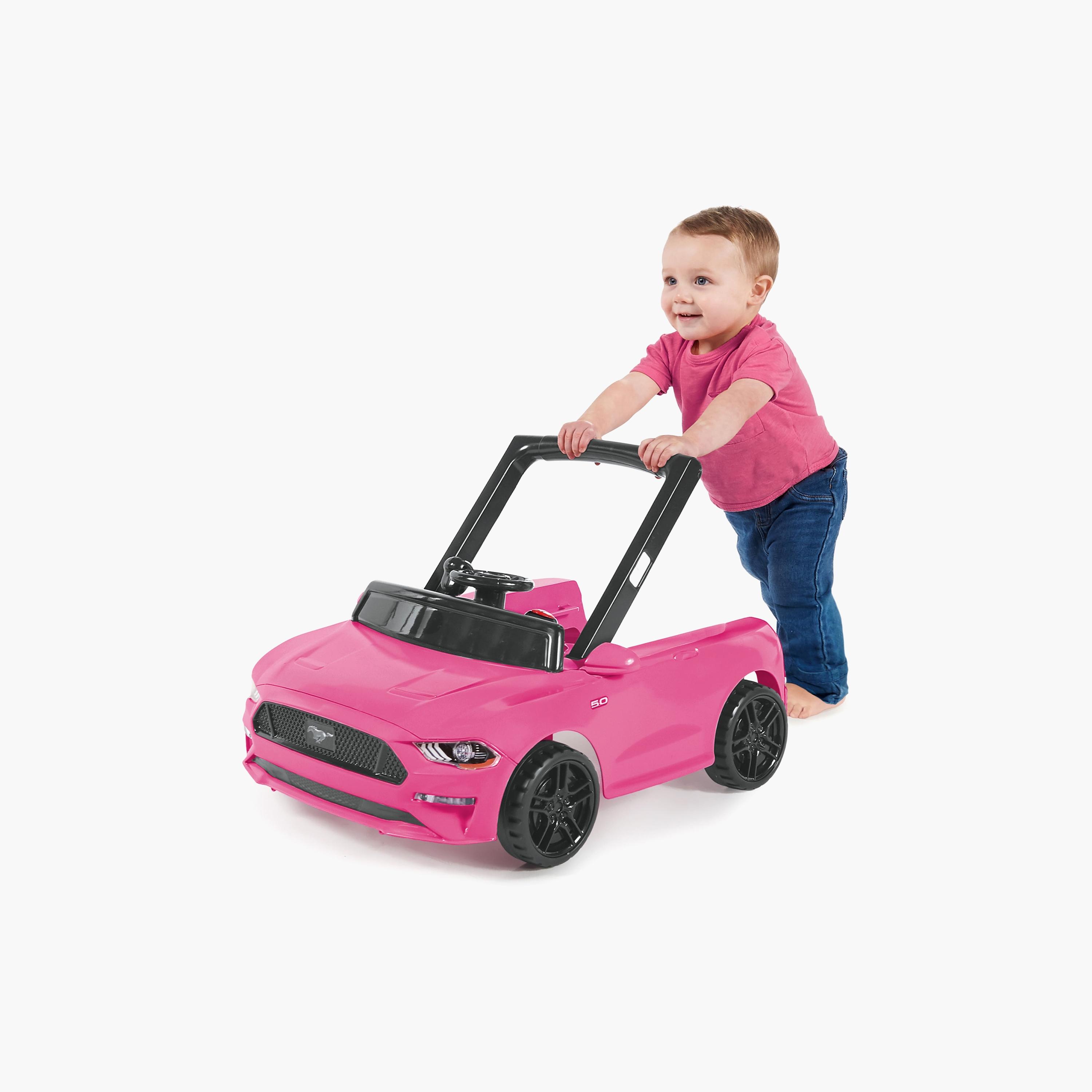 Bright Starts Ford Mustang 4-In-1 Activity Walker - Pink-baby-infantactivity-walkers-image-2