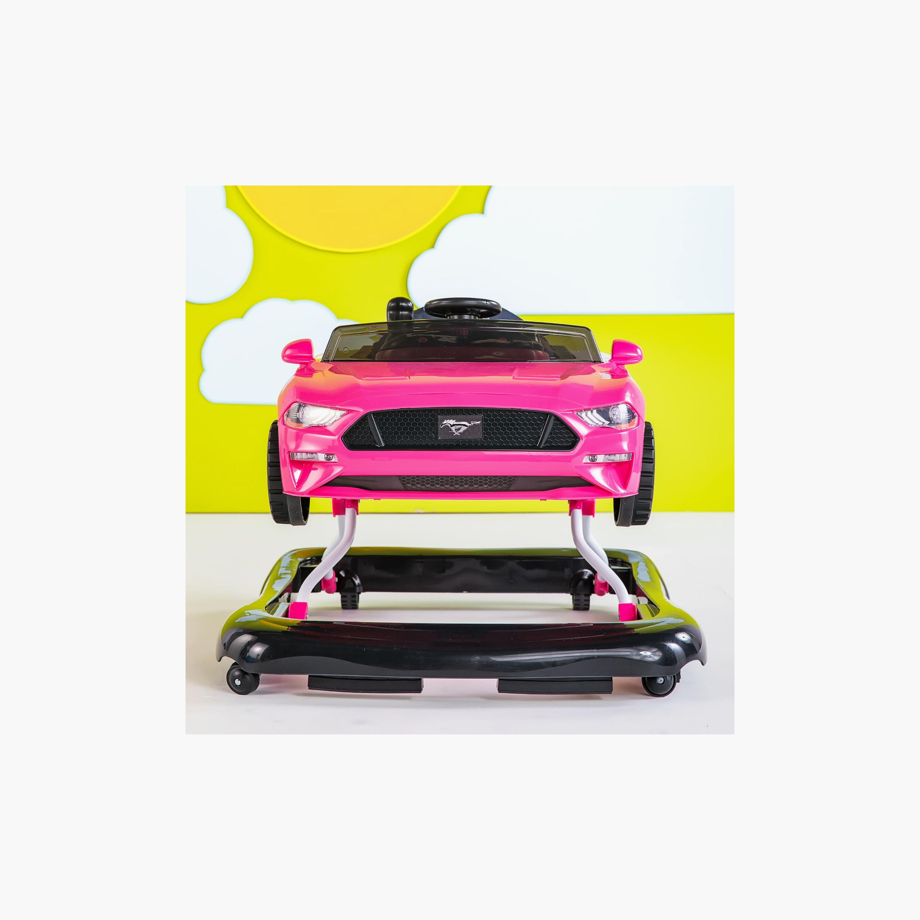 Bright Starts Ford Mustang 4-In-1 Activity Walker - Pink-baby-infantactivity-walkers-image-4