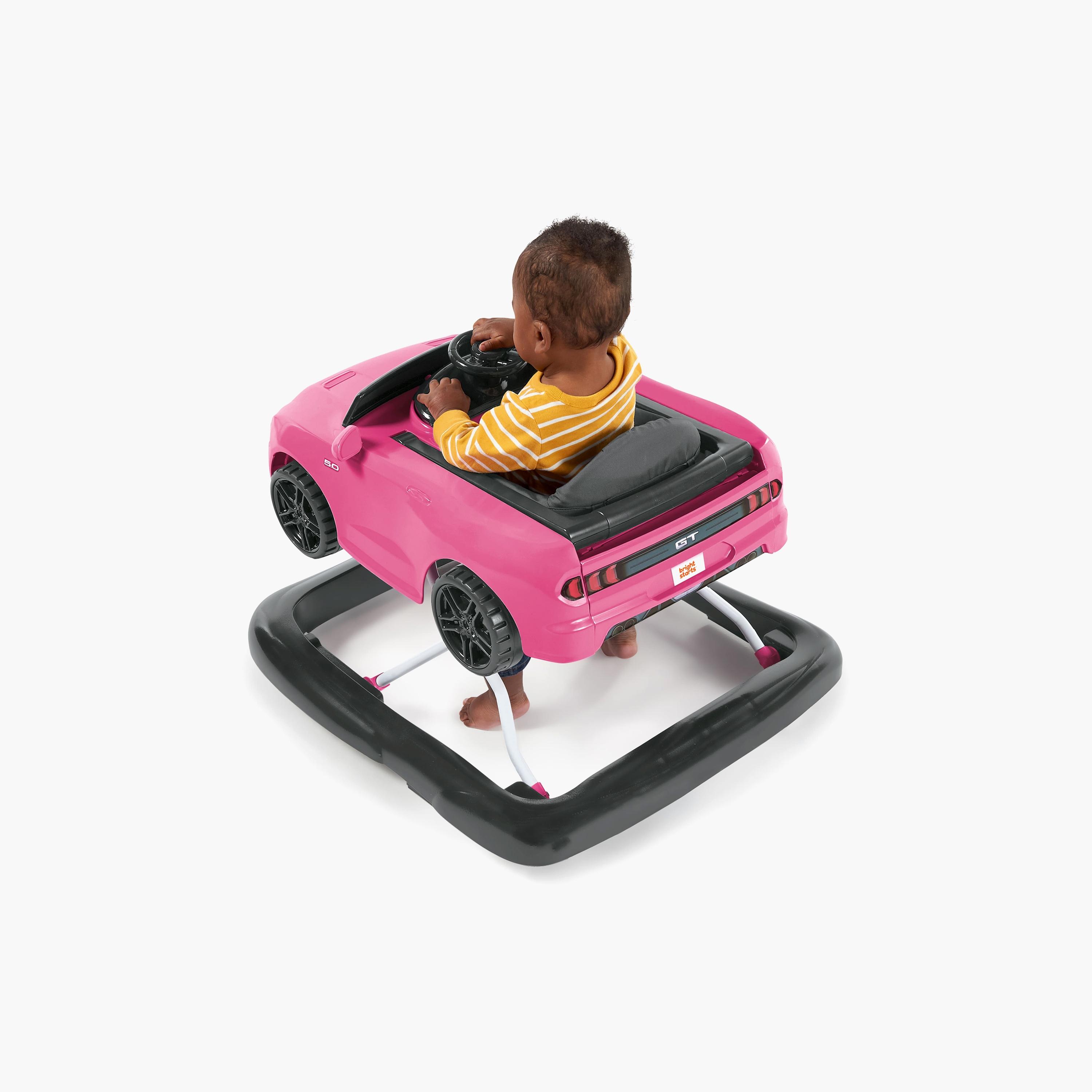 Bright Starts Ford Mustang 4-In-1 Activity Walker - Pink-baby-infantactivity-walkers-image-5