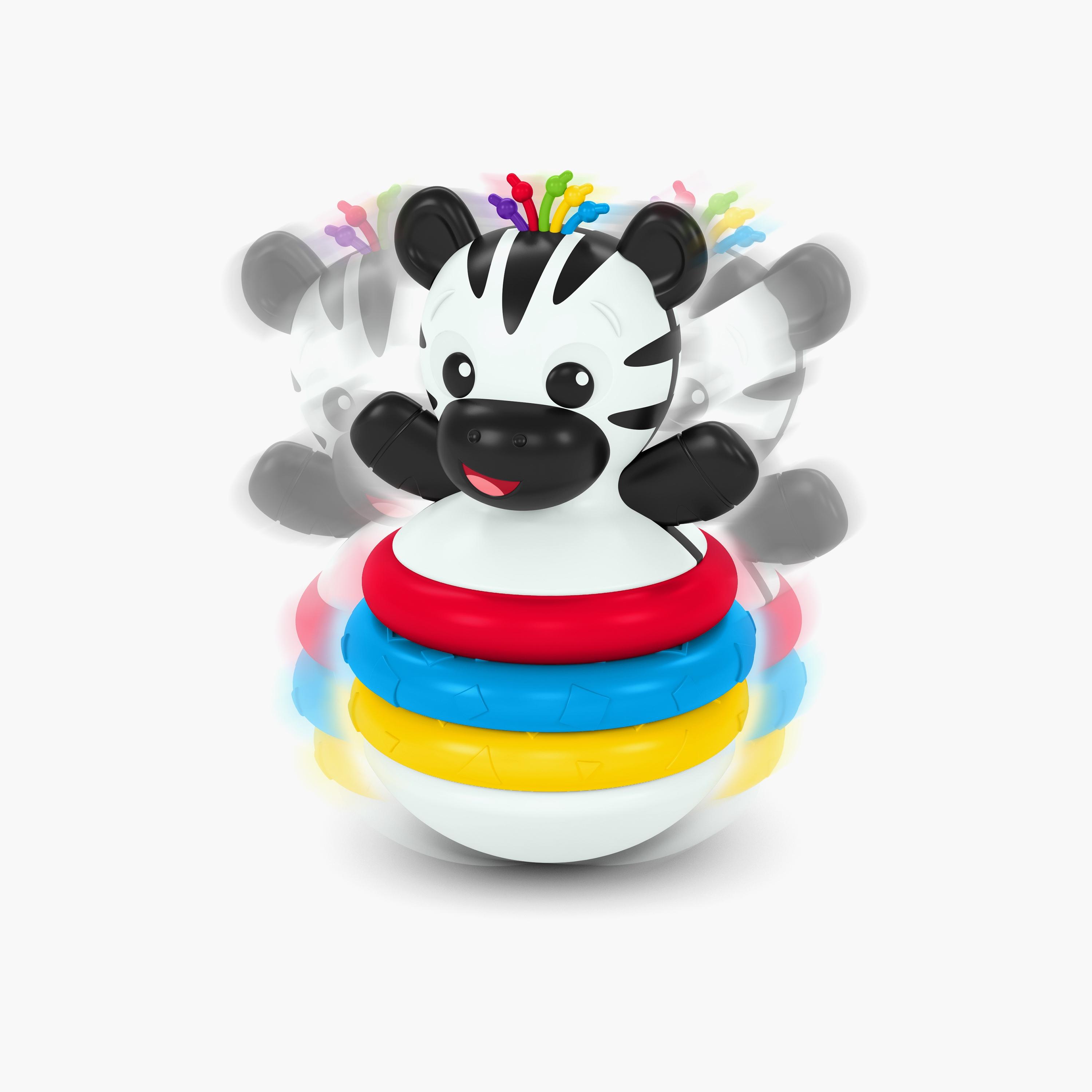 Baby Einstein Stack & Wobble Zen BPA Free Teether Toy-toys-babyandtoddlertoys-stackingandnestingtoys-image-2