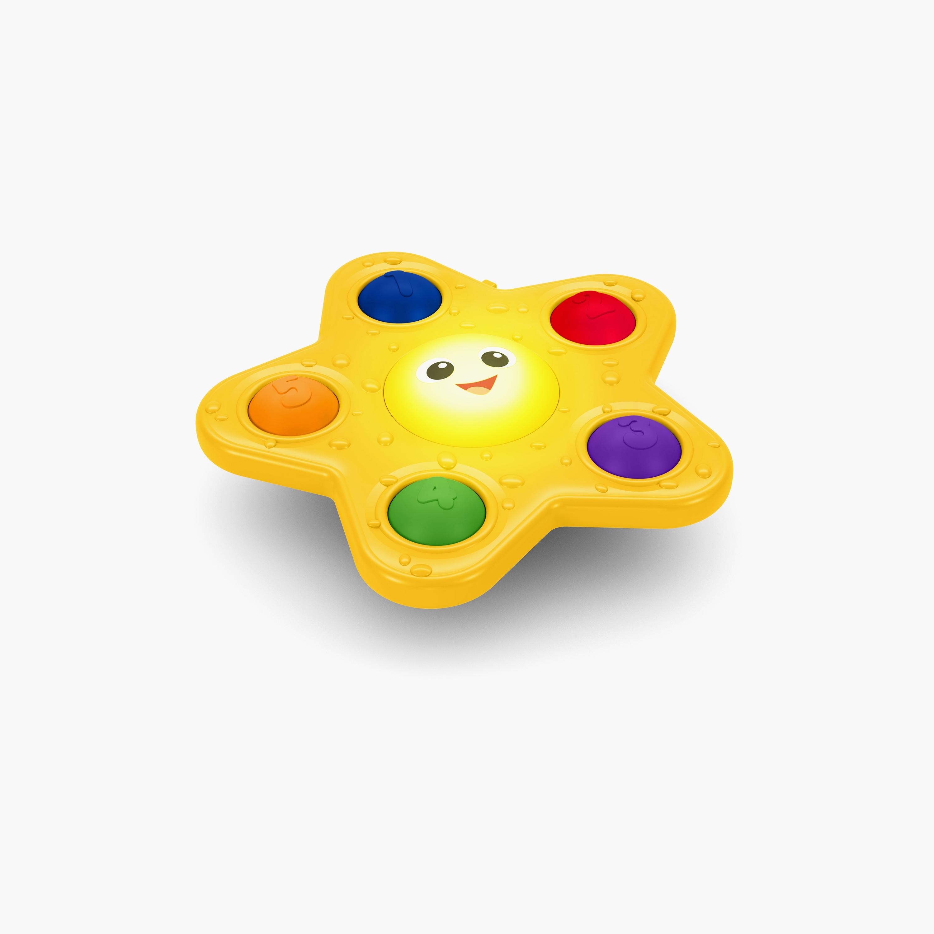 Baby Einstein Pop & Glow Starfish Suction Cup Toy-toys-babyandtoddlertoys-lightsandmusicaltoys-image-1