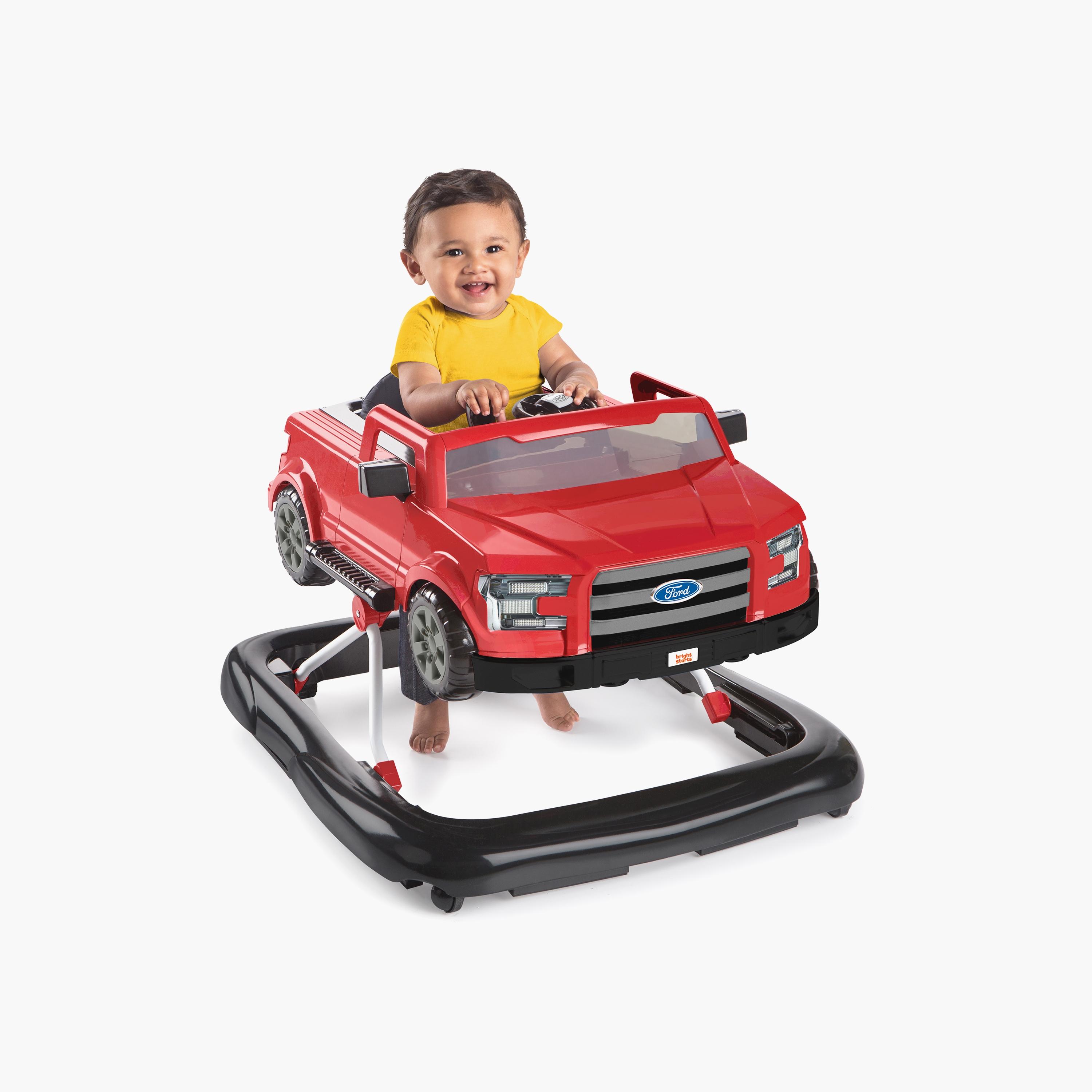 Bright Starts Ford F-150 Rapid 4-In-1 Activity Walker - Red-baby-infantactivity-walkers-image-3