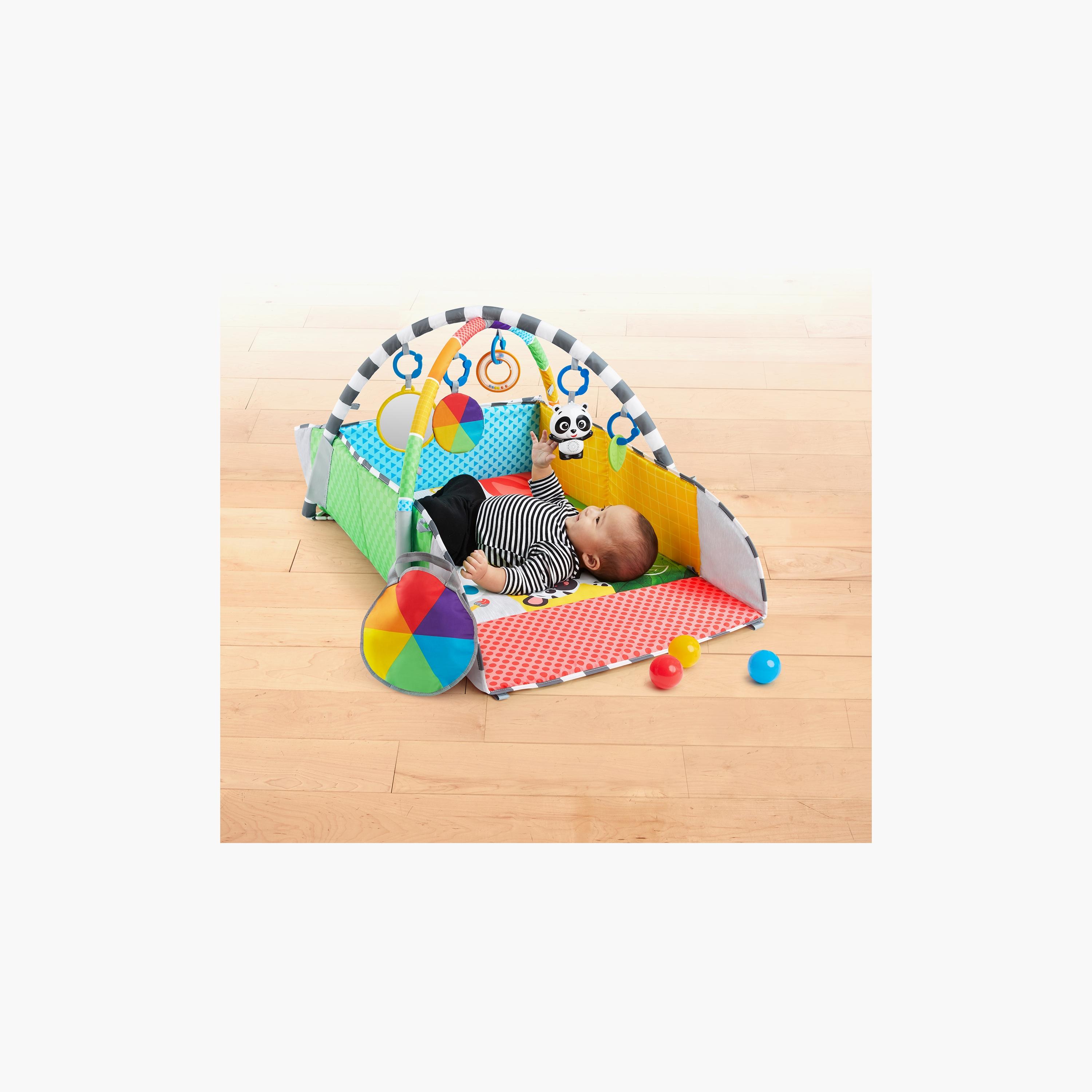 Buy Baby Einstein Patch s 5 In 1 Playspace Activity Play Mat Ball Pit Gym Online Babyshop UAE