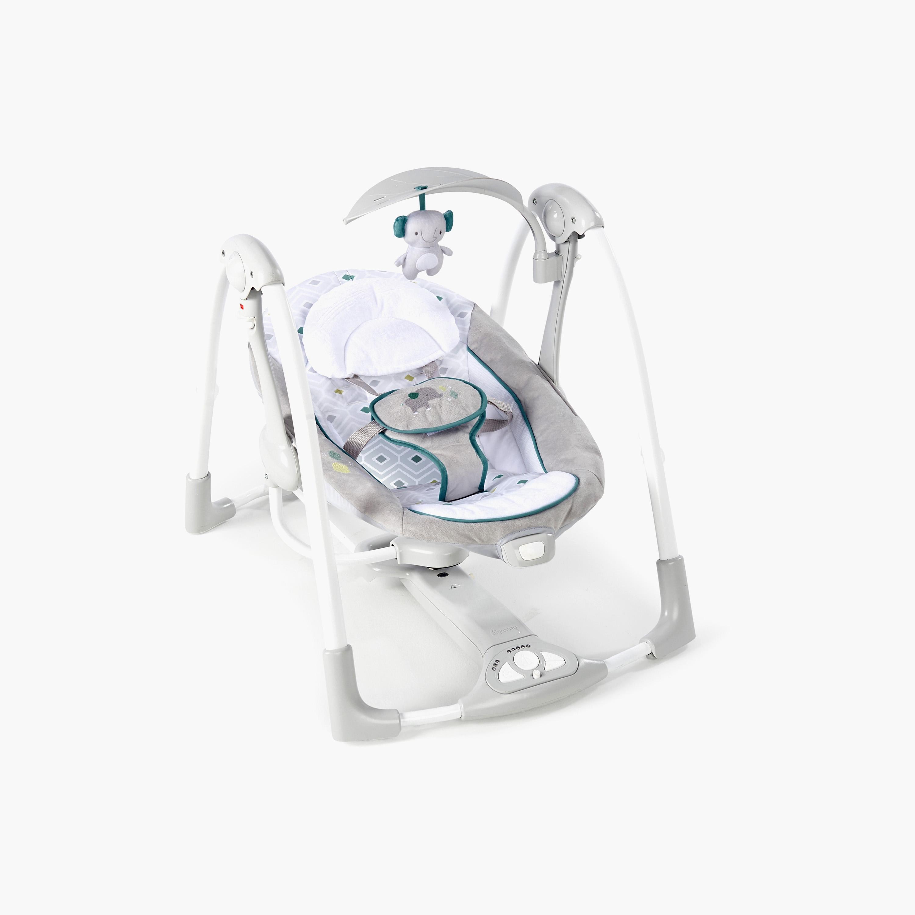Ingenuity ConvertMe 2-In-1 Compact Portable Swing - Nash-baby-infantactivity-swings-image-2