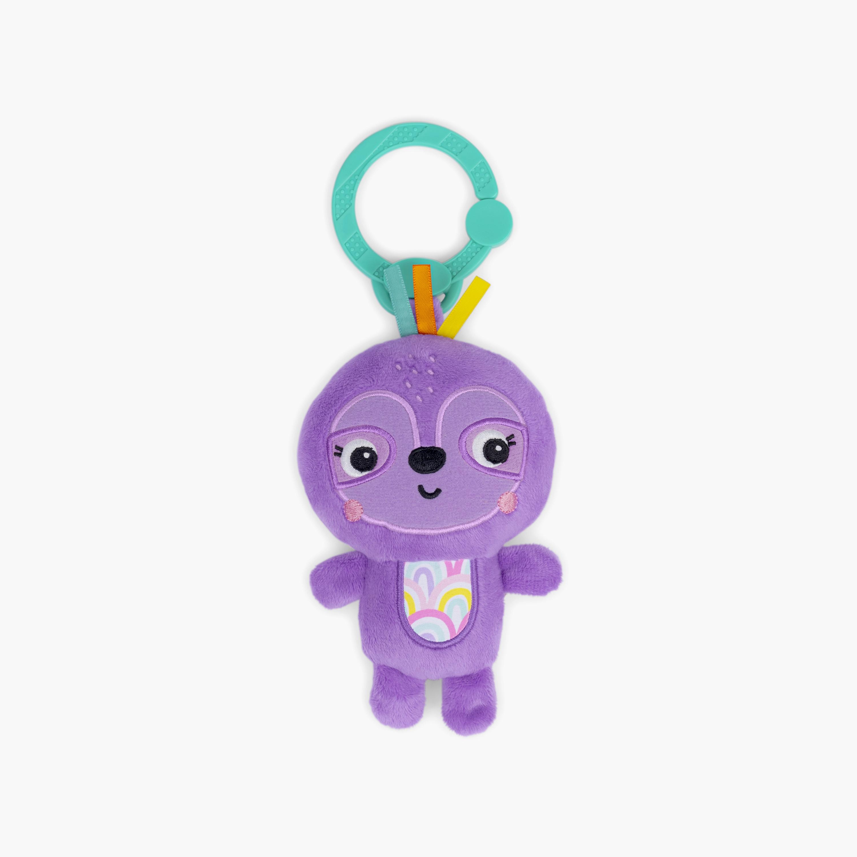Bright Starts Jingle Joy Reach & Rattle Toy - Purple-toys-babyandtoddlertoys-strollertoys-image-1