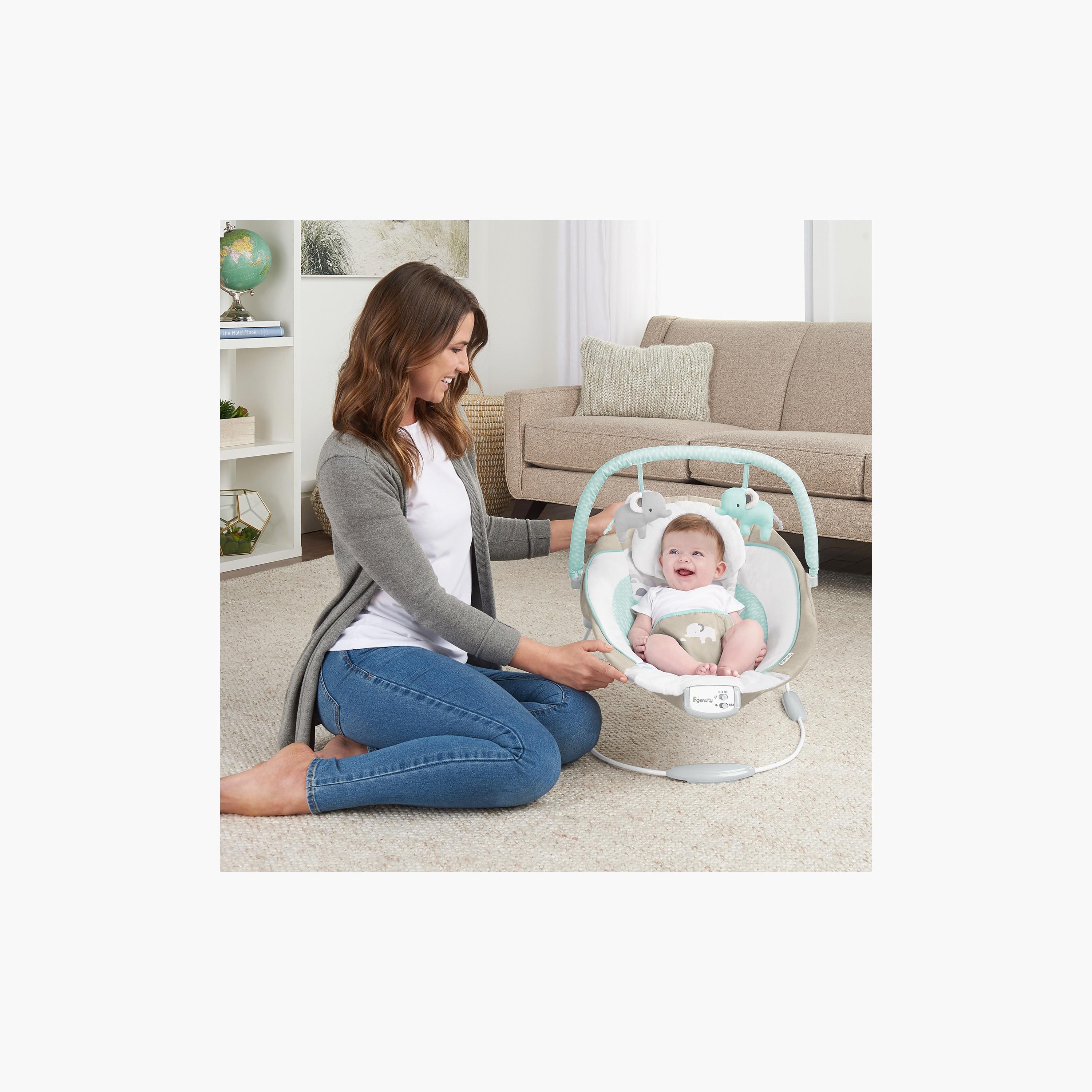 Ingenuity Baby Bouncer Cradling Seat - Whitaker-baby-infantactivity-bouncers-image-4