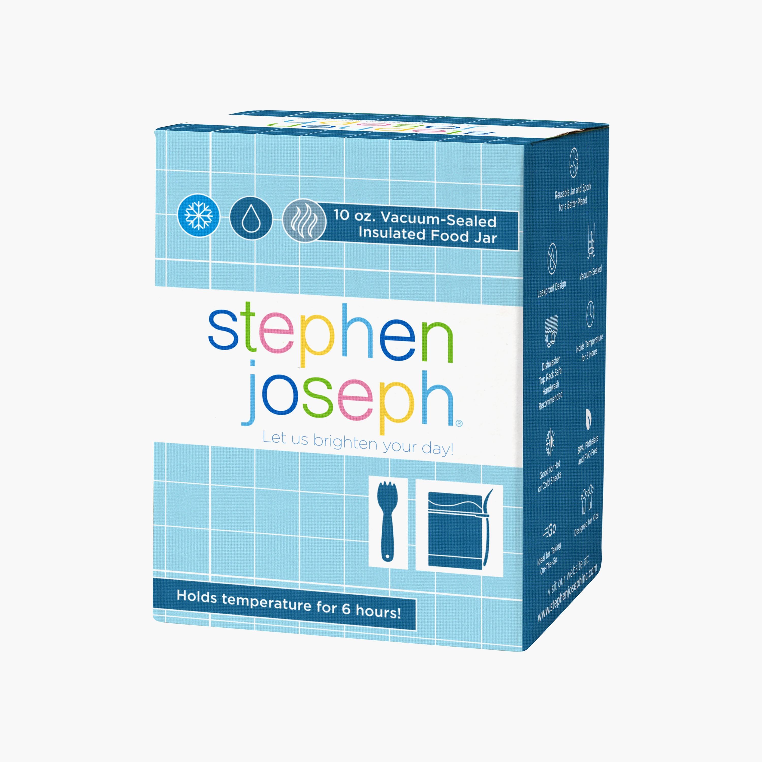 Stephen Joseph Insulated Food Jar - Construction Trucks - Blue-school-lunchessentials-lunchboxes-image-5