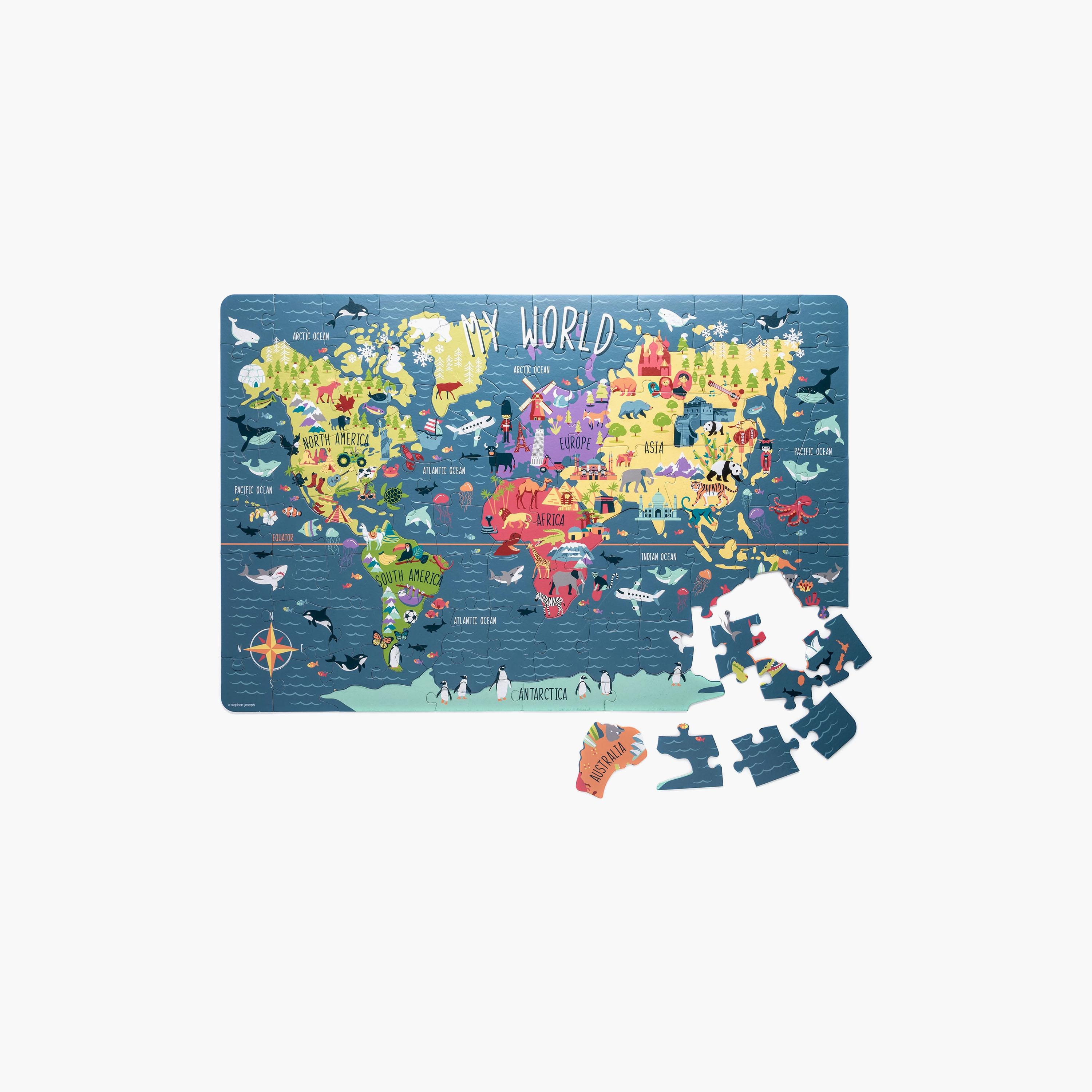 Stephen Joseph 100-Piece Floor Puzzle - My World-toys-indoortoys-puzzles-image-3