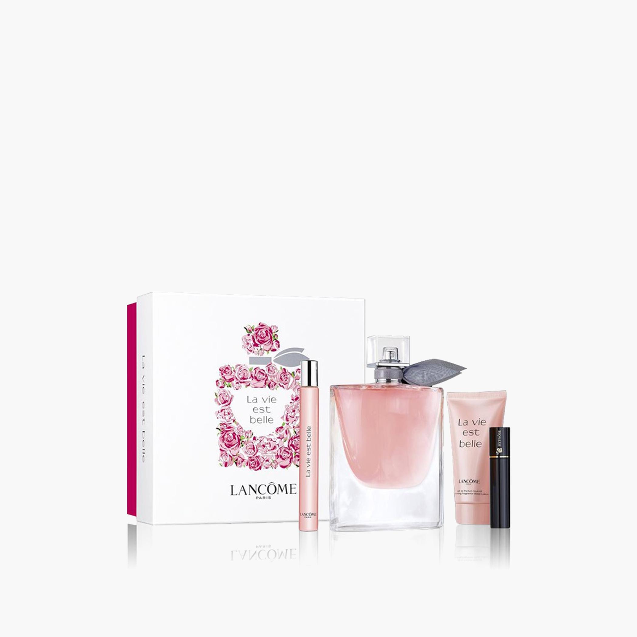 Lancome La Vie Est Belle Gift Set (EDP 100 ml+ EDP 10 ml+ Body Lotion 50 ml + Mascara)-beautyandpersonalcare-fragrance-unisex-image-1