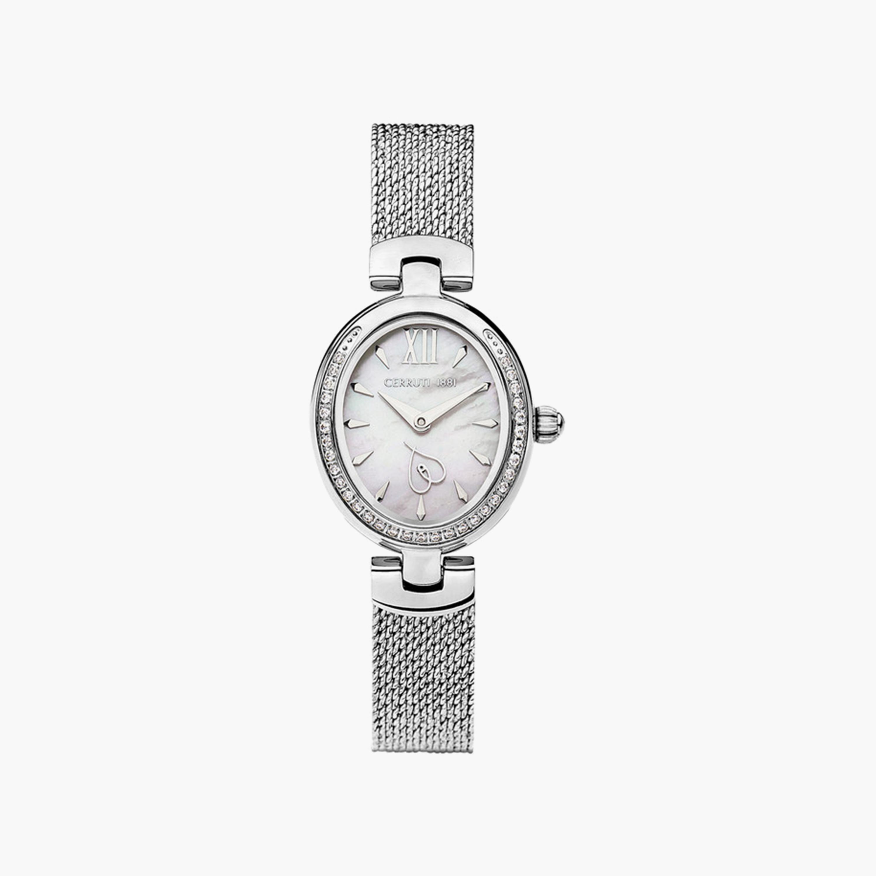 ساعة شيروتي 1881 للسيدات 26 ملم فضية أنالوج من الستانلس ستيل | CIWLG2206501-women-watchesandjewellery-watches-image-1