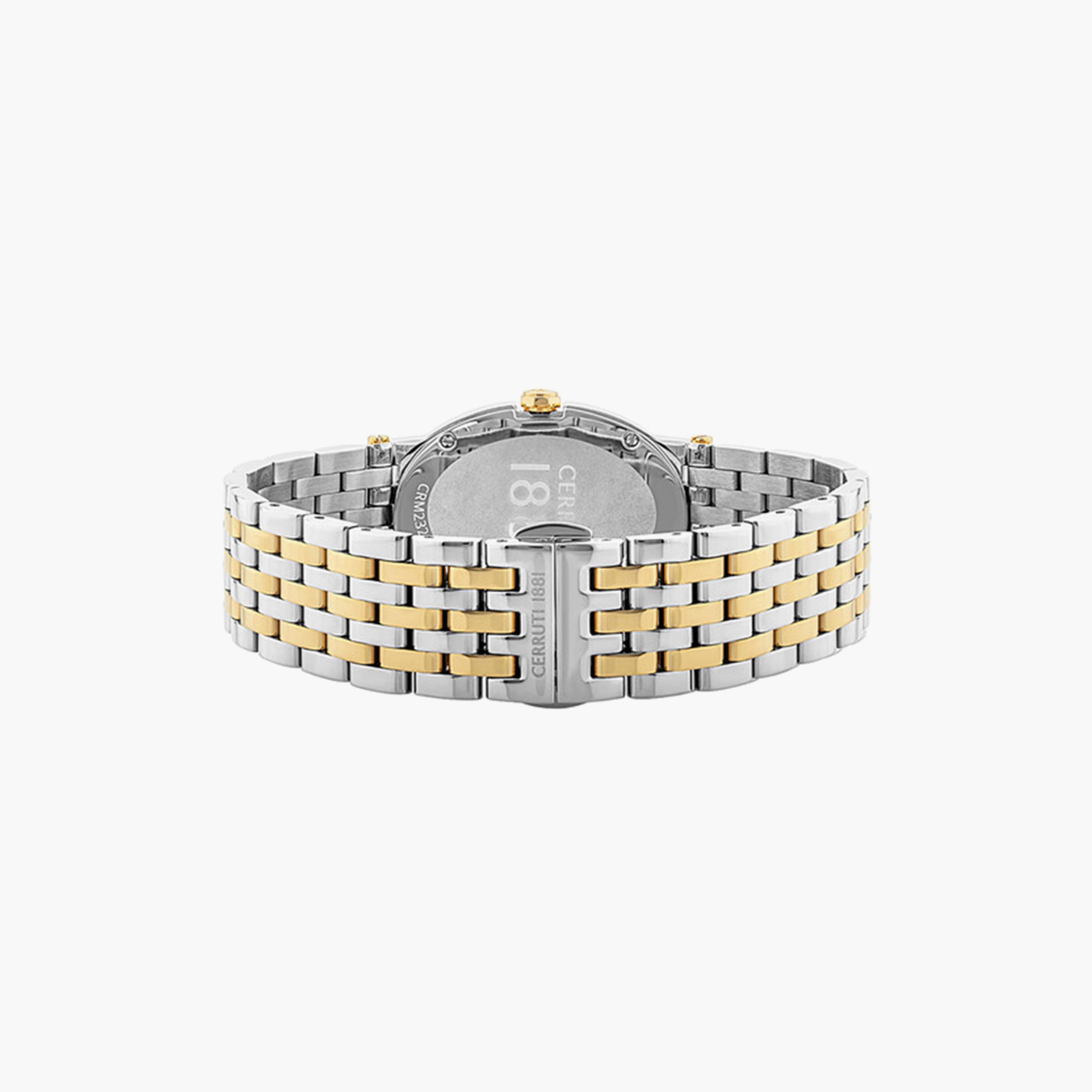 Cerruti 1881 Women's 27 MM Silver and Gold Analog Stainless Steel Watch | C CRWM23205-women-watchesandjewellery-watches-image-3
