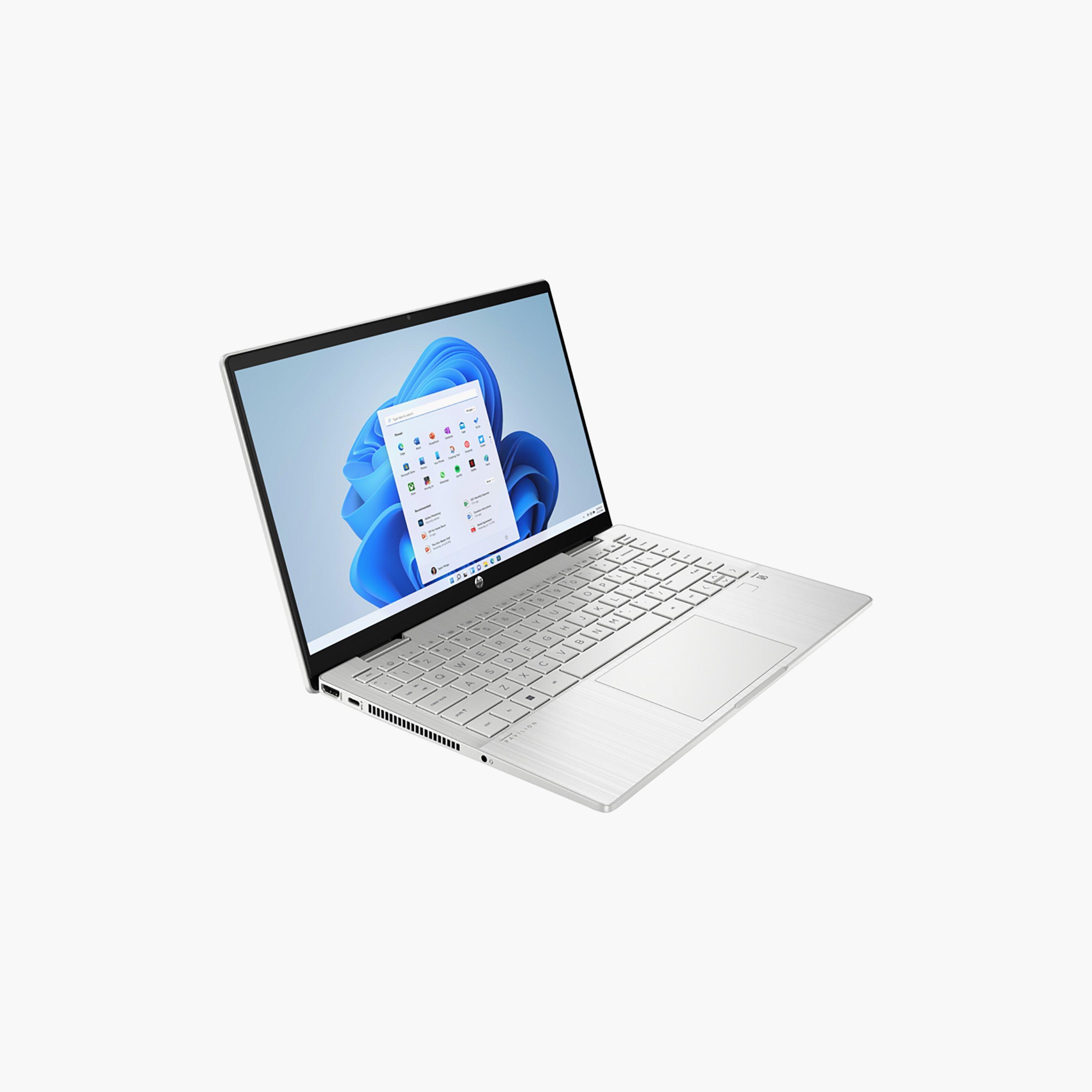 إتش بي بافيليون X360 14-EK1012NE-I5-1335U-8 جيجابايت رام-512 جيجابايت اس اس دي-14 بوصة فل اتش دي-W11H-فضي | 8B2E7EA-electronics-laptops-image-3