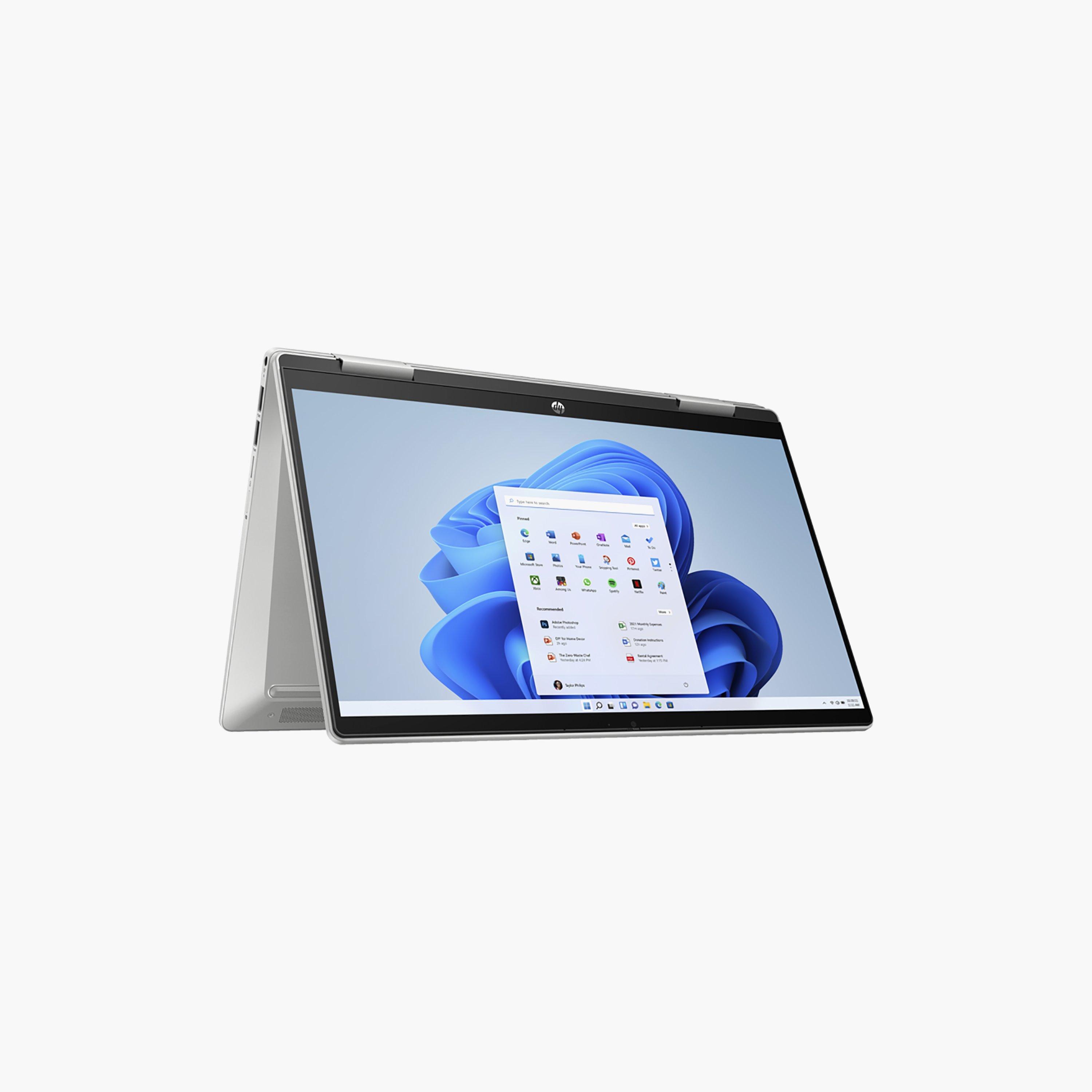 إتش بي بافيليون X360 14-EK1012NE-I5-1335U-8 جيجابايت رام-512 جيجابايت اس اس دي-14 بوصة فل اتش دي-W11H-فضي | 8B2E7EA-electronics-laptops-image-5