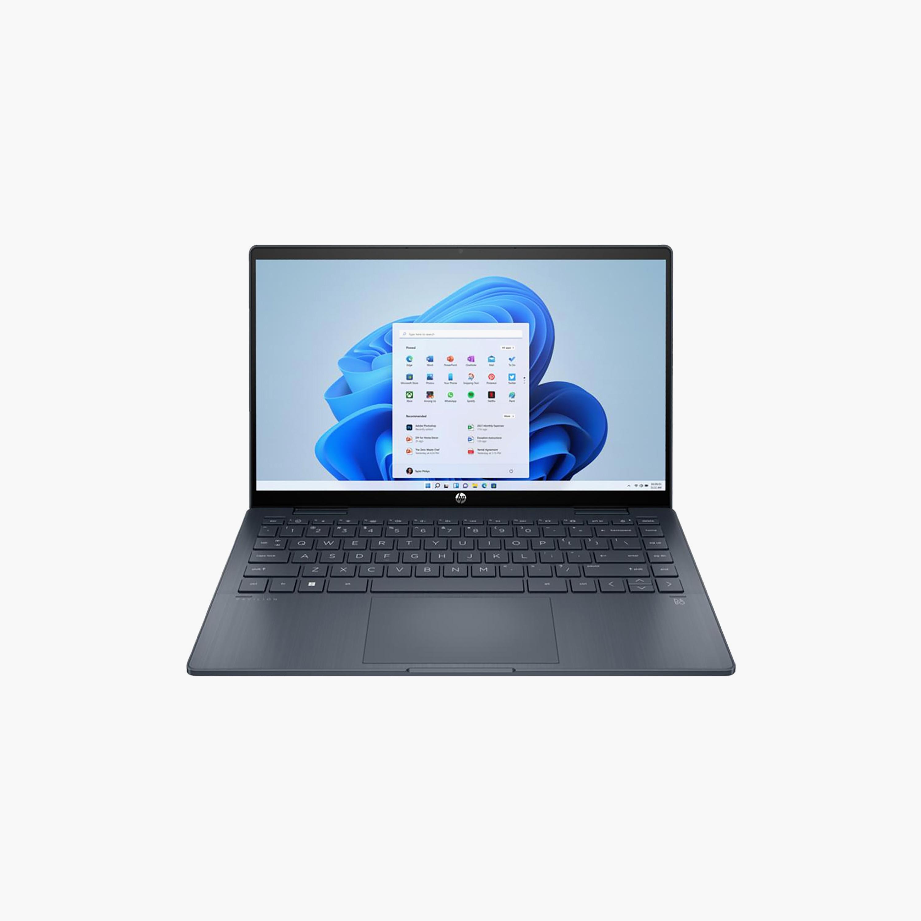 اتش بي بافيليون X360-14-EK1033NE-i7-1355U-16 جيجابايت-1 تيرابايت اس اس دي-14 بوصة فل اتش دي-W11H-أزرق | 9X3N4EA-electronics-laptops-image-1