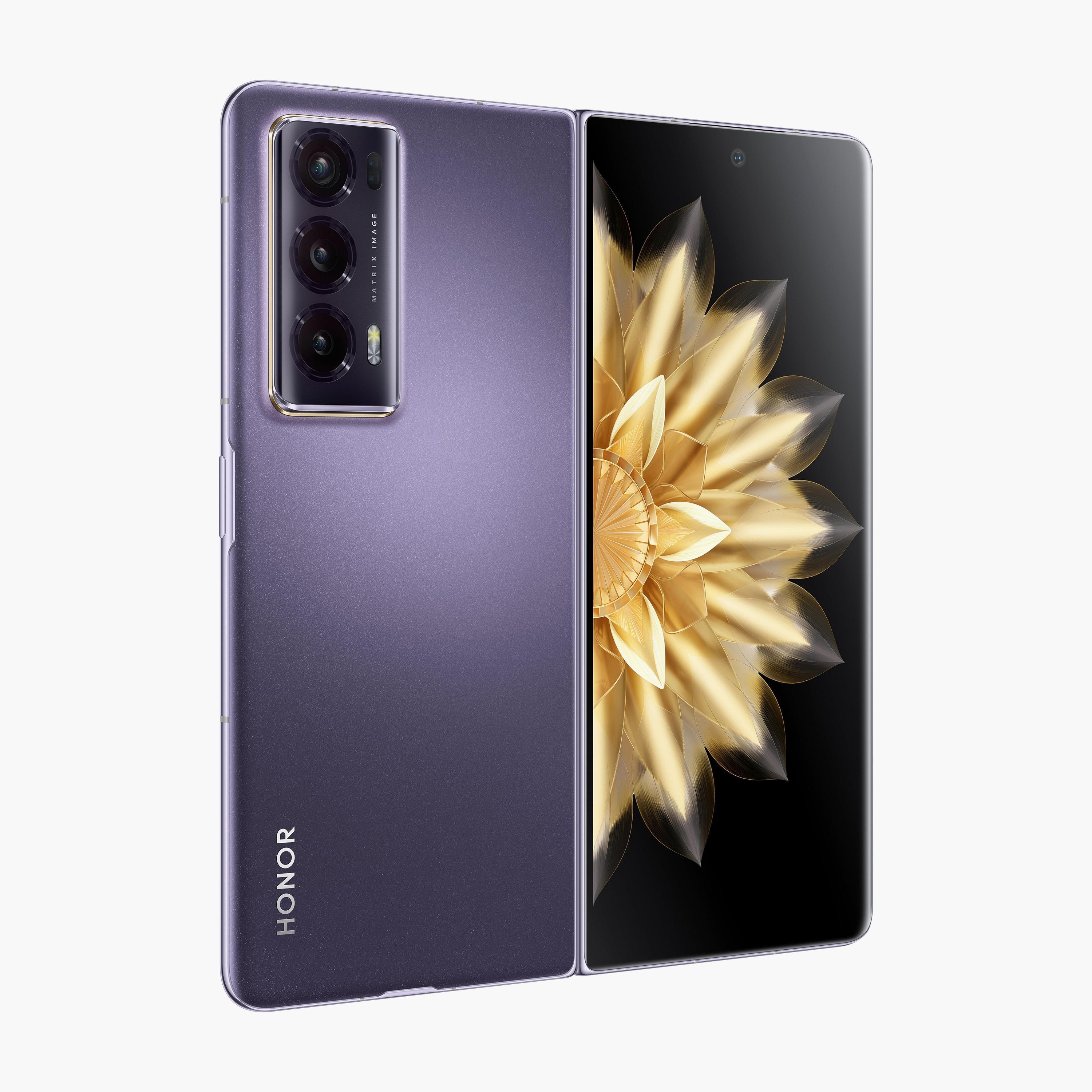 هونر ماجيك V2 مع 16 جيجابايت 512 جيجابايت زجاج بنفسجي 5جي | 5109BAWM-electronics-phones-image-4
