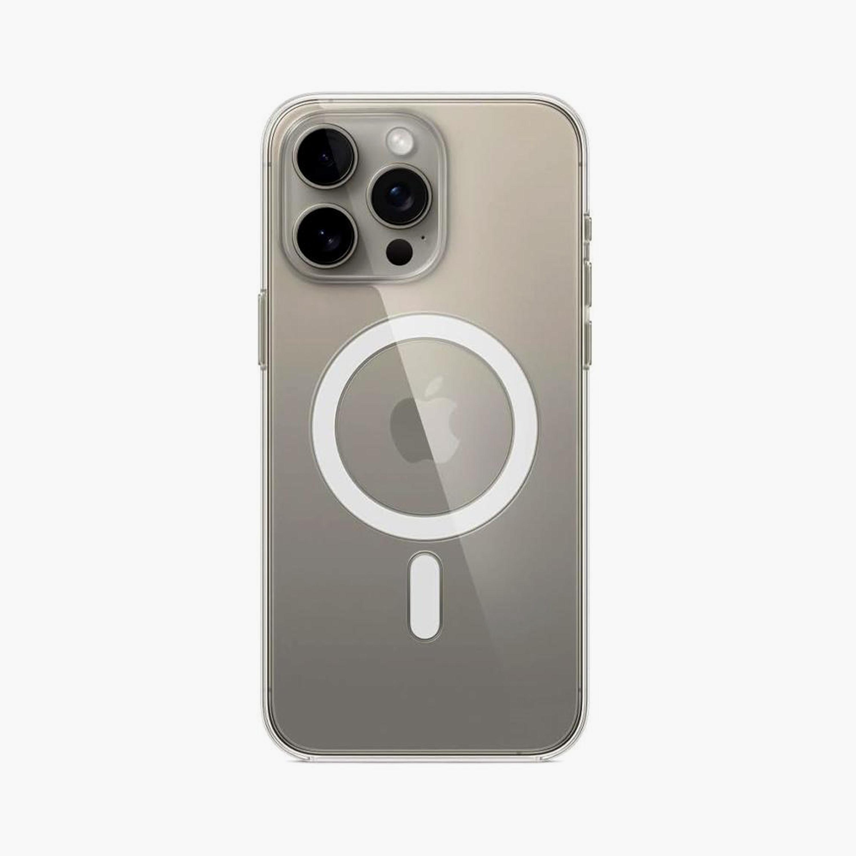 جراب حماية شفاف ماج سيف كويكس لهاتف آيفون 15 برو ماكس | QMDMSC00014-electronics-accessories-mobileaccesories-image-1