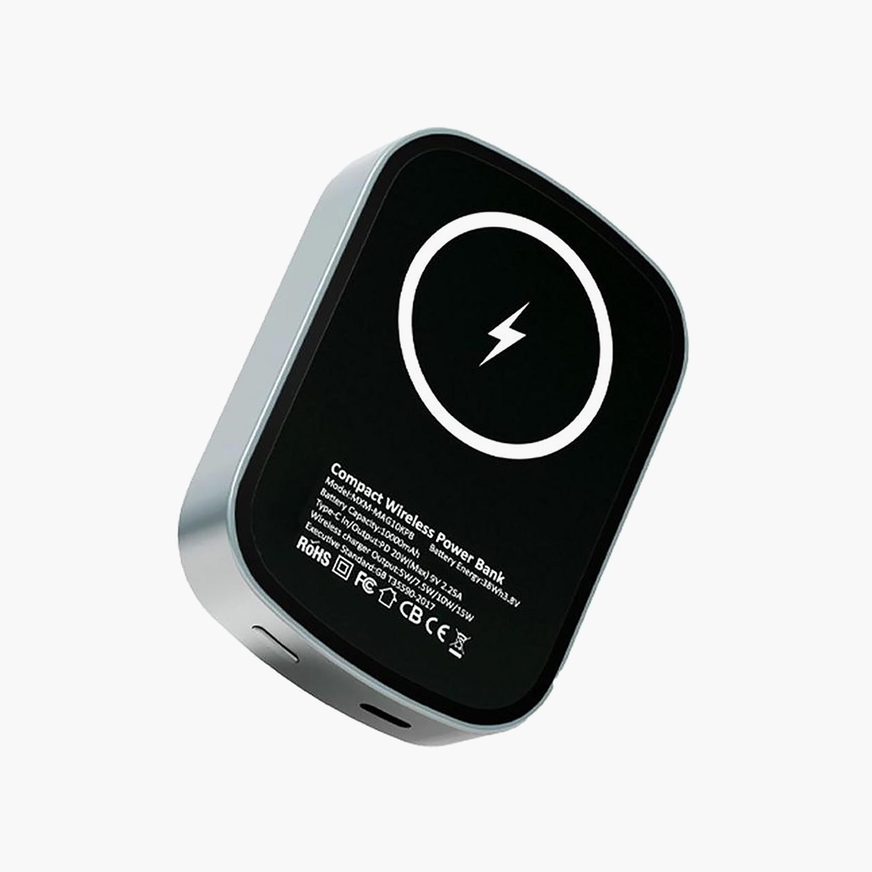 Max & Max Compact MAGPower 10k Magnetic type C PD 20w | MXM-MAG10KPB-electronics-accessories-mobileaccesories-image-1