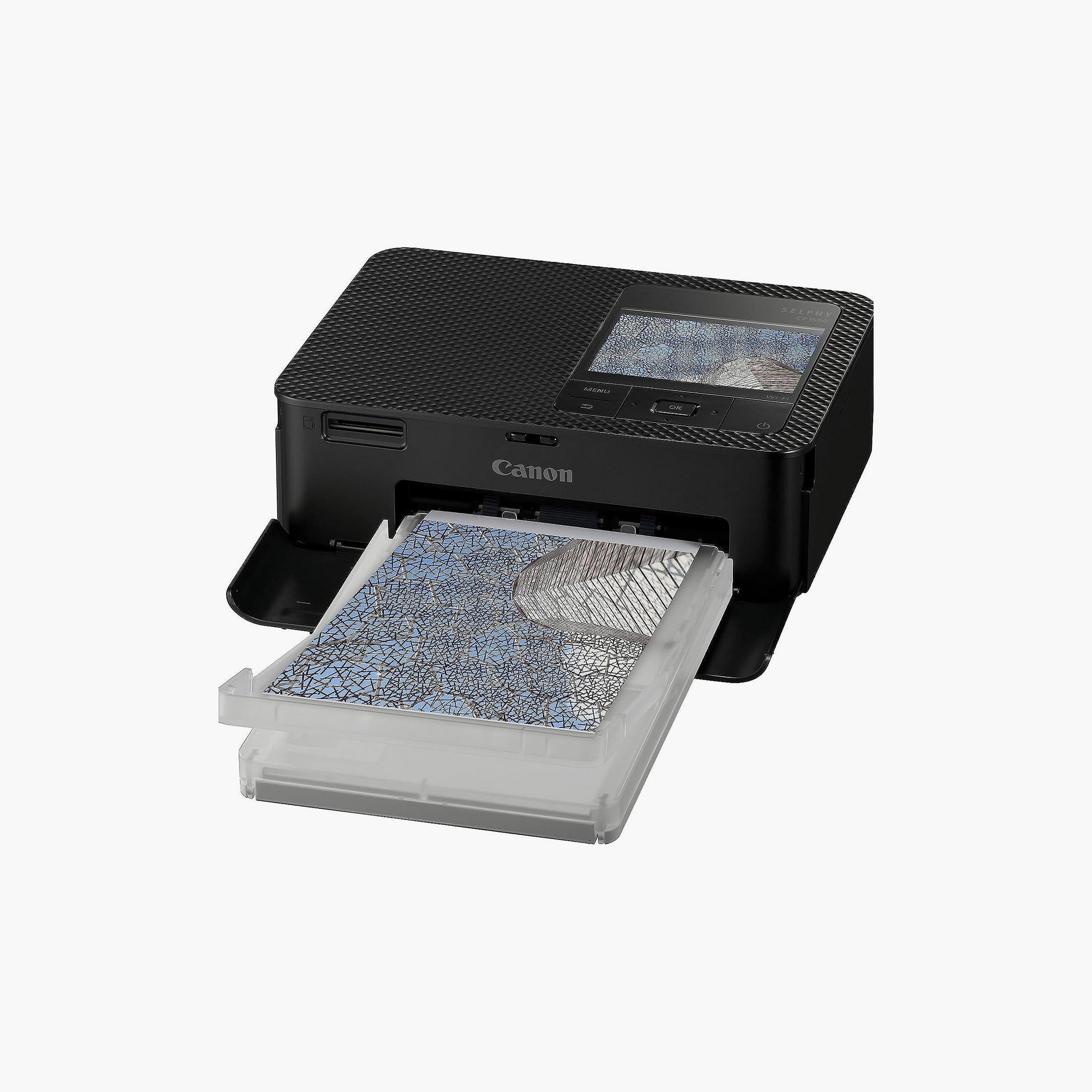 طابعة صور محمولة من كانون بشاشة LCD مقاس 3.5 " مع فتحات لبطاقات الذاكرة | CP1500-electronics-accessories-computeraccesories-image-8