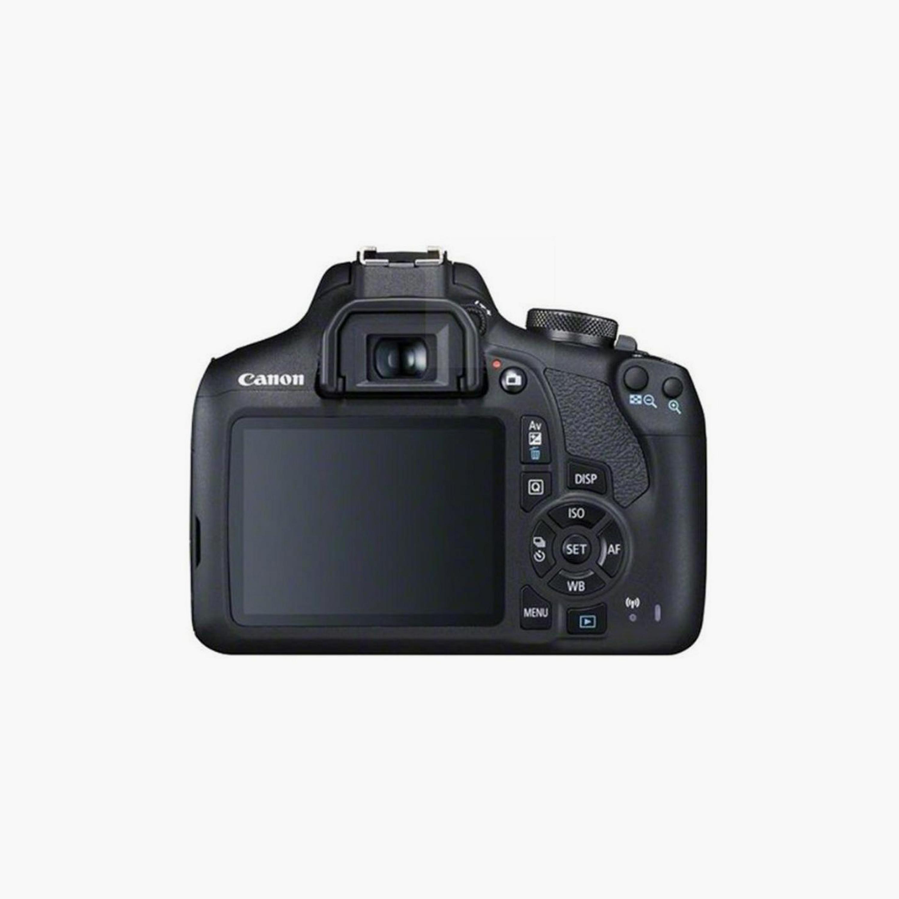 Canon DSLR Camera with DC Lens 24.1 MP APS-C Sensor Optical Viewfinder | EOS 2000D+18-55-electronics-camera-image-2