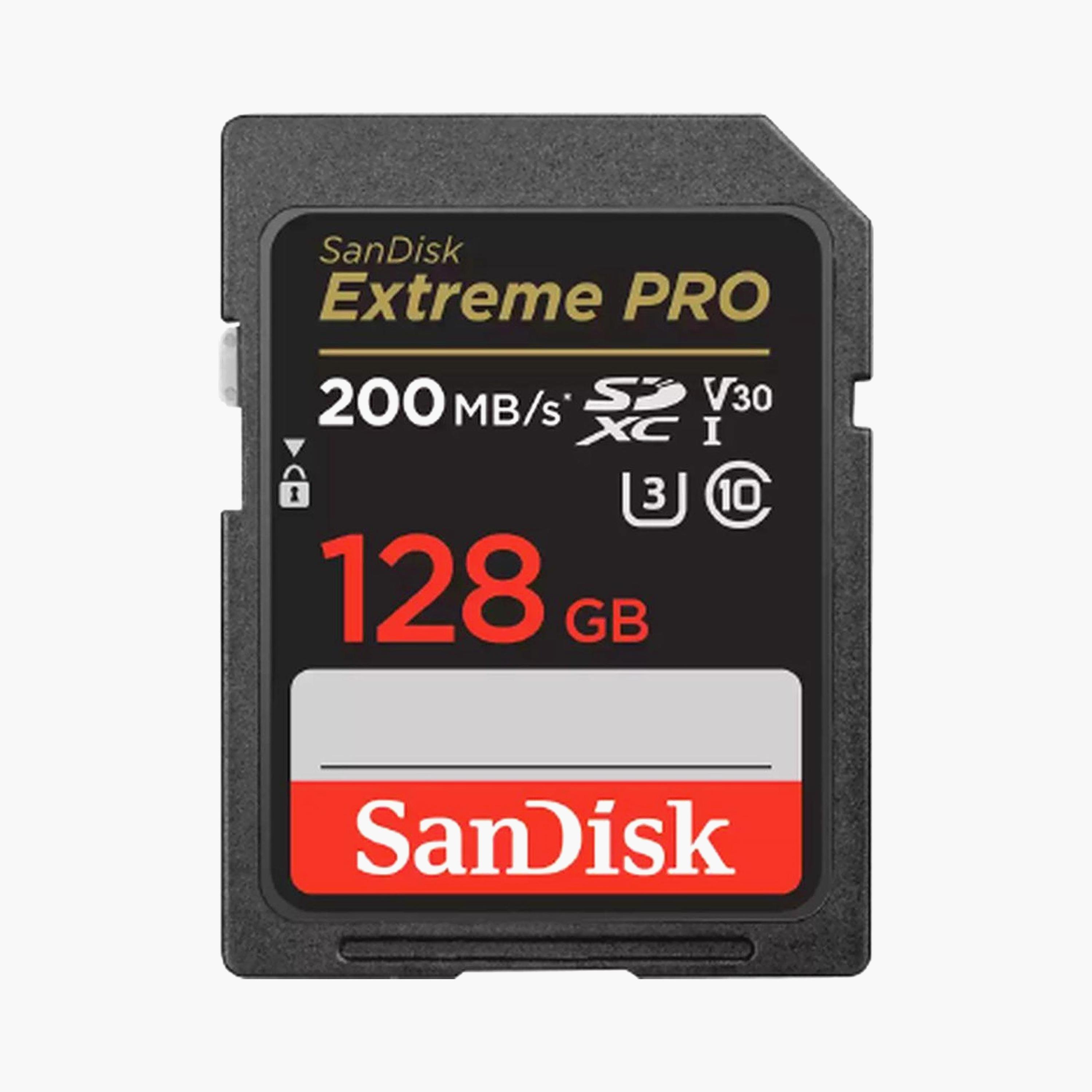 Sandisk Memory Card Extreme Pro SD UHS I 128GB Black | SDSDXXD-128G-GN4IN-electronics-accessories-mobileaccesories-image-1