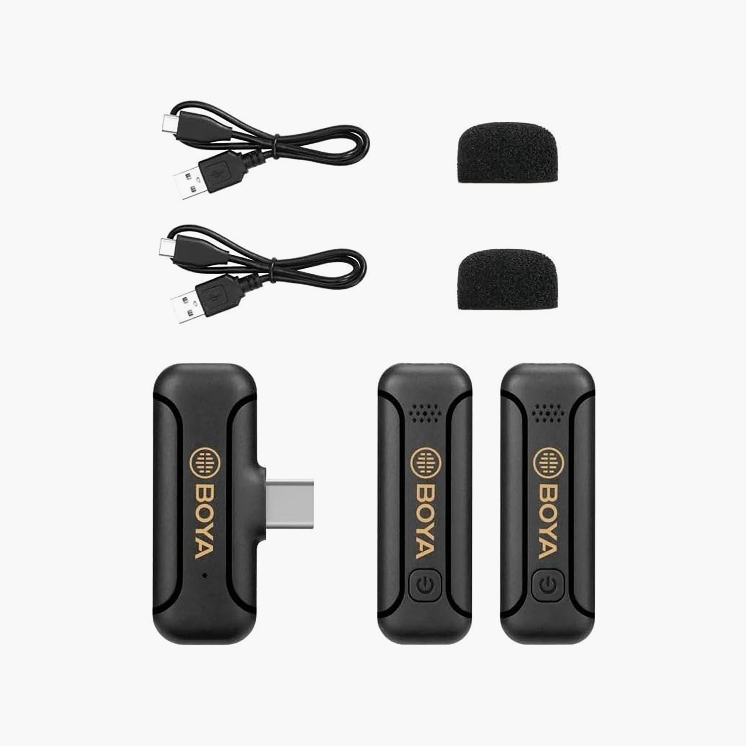 BOYA Mini 2.4GHz Dual-Channel Wireless Microphone System | BY-WM3T2-U2-electronics-accessories-computeraccesories-image-3
