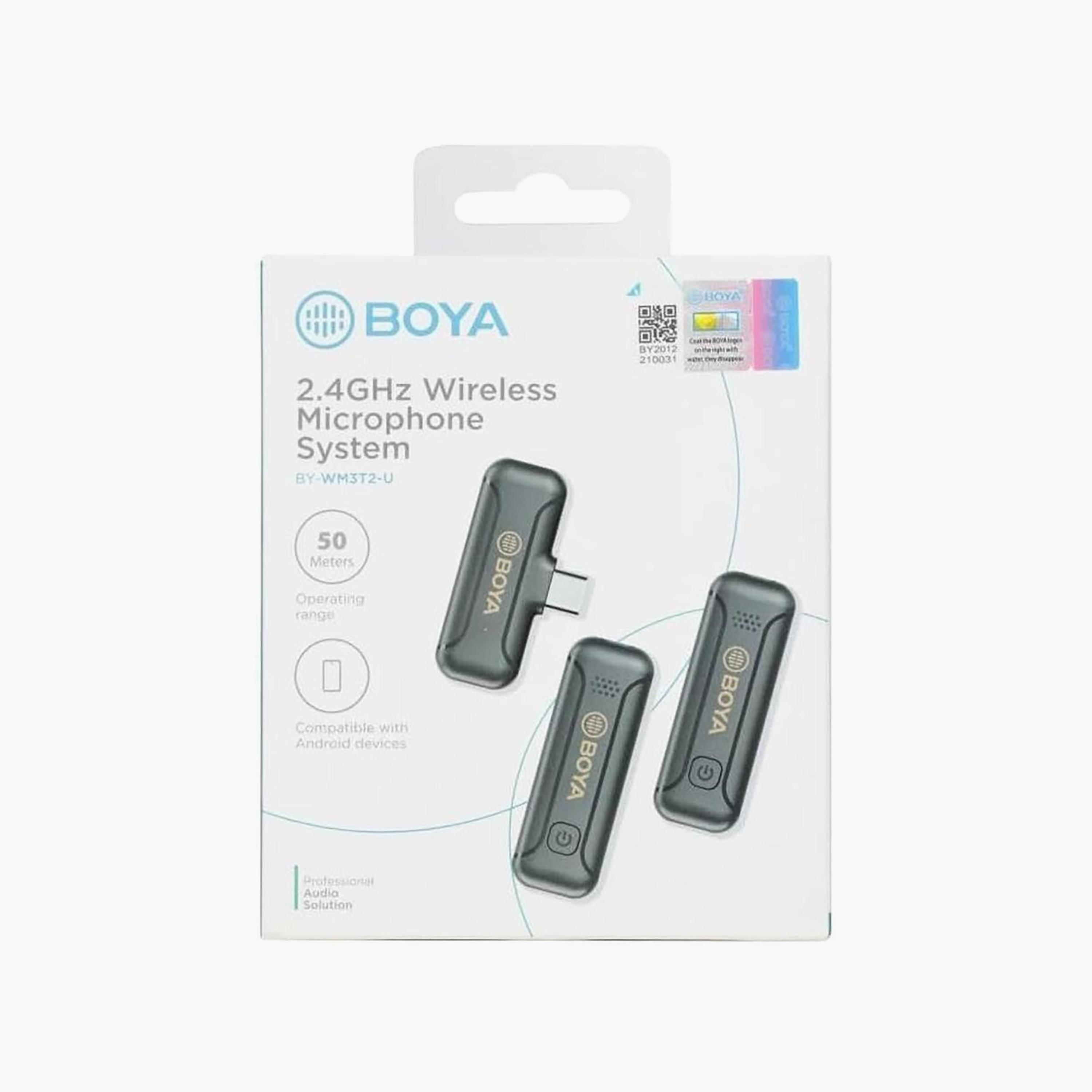 BOYA Mini 2.4GHz Dual-Channel Wireless Microphone System | BY-WM3T2-U2-electronics-accessories-computeraccesories-image-5