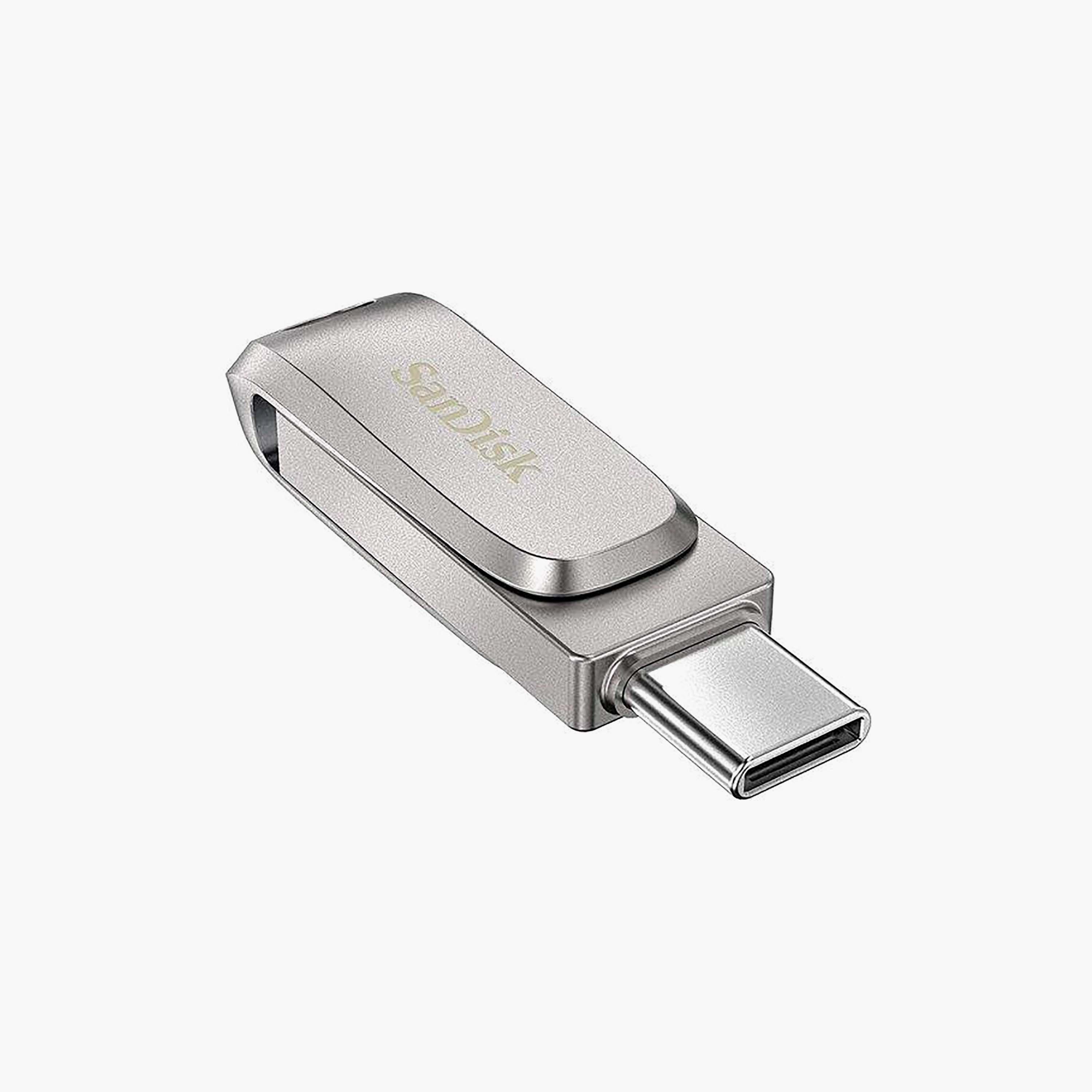 فلاشة سانديسك ألترا دوال درايف بمنفذ USB Type-C سعة 1 تيرابايت، أسود من سانديسك | SDDDC4-1T00-G46-electronics-accessories-computeraccesories-image-1