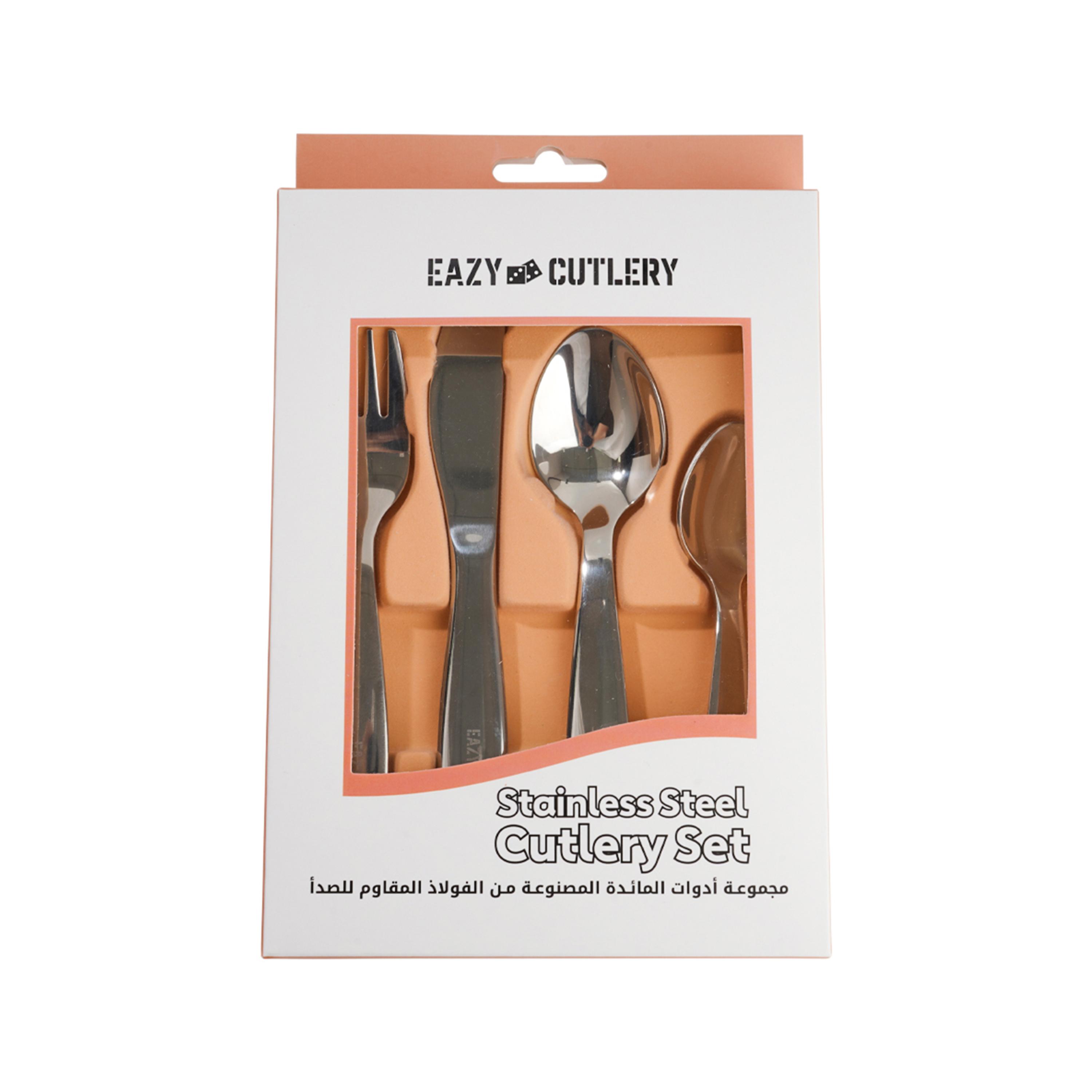 Eazy Kids 4-Piece Cutlery Set with Silicon Pouch-baby-feeding-mealtimeessentials-image-2